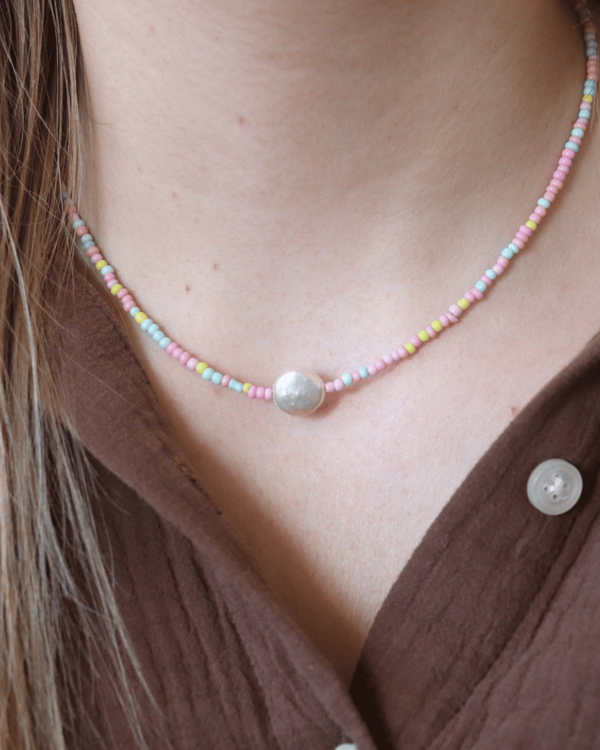 Luna.Foundling ❘ Kids Beaded Necklace - Twirl