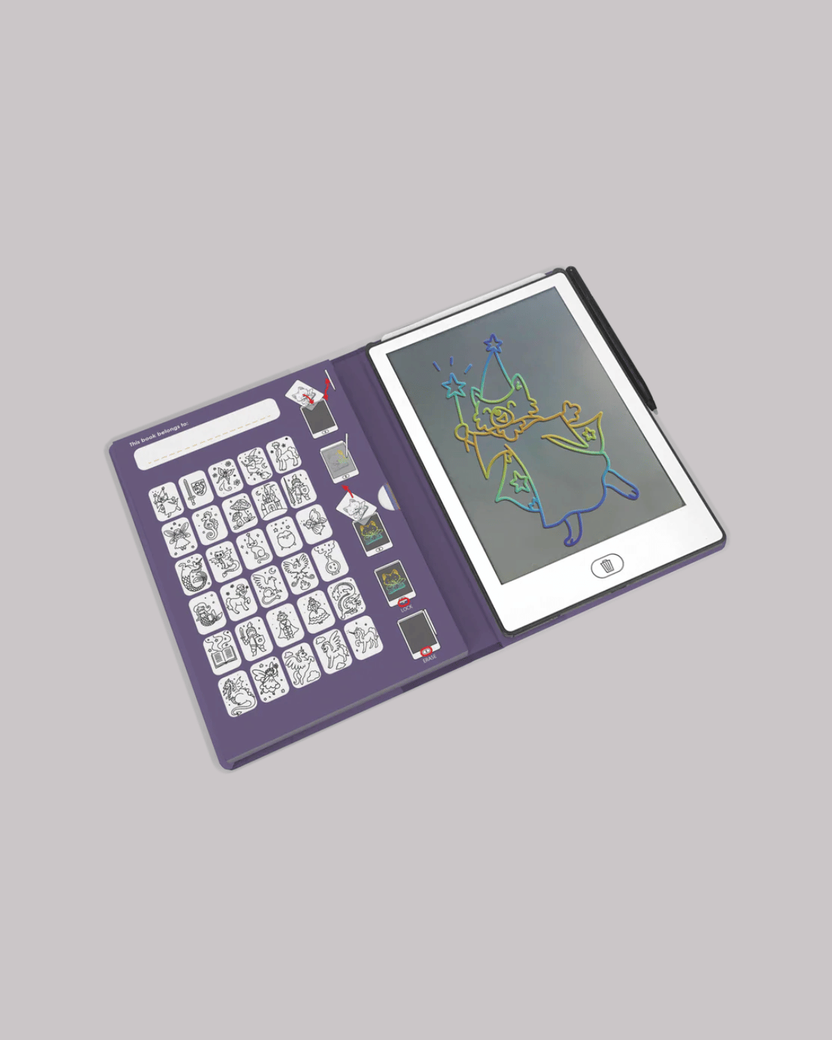 Kidydraw Mini Drawing Tablet - Once Upon A Time by Kidywolf