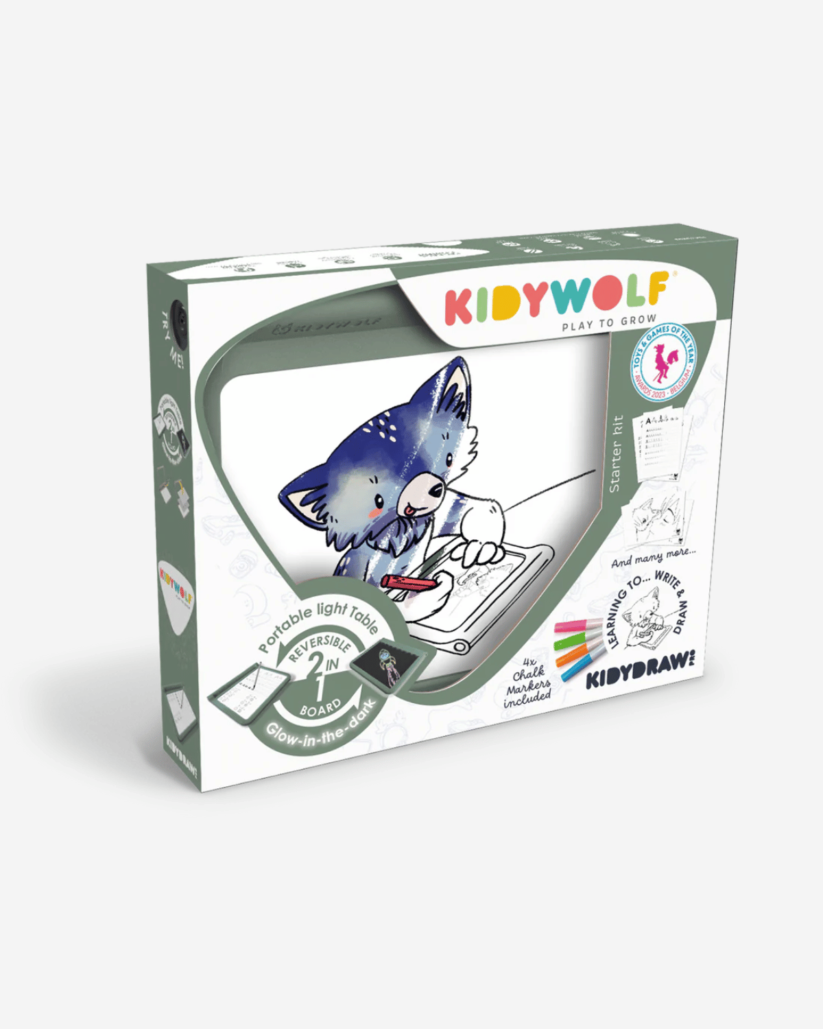 Kidydraw Pro Luminous Drawing Tablet by Kidywolf