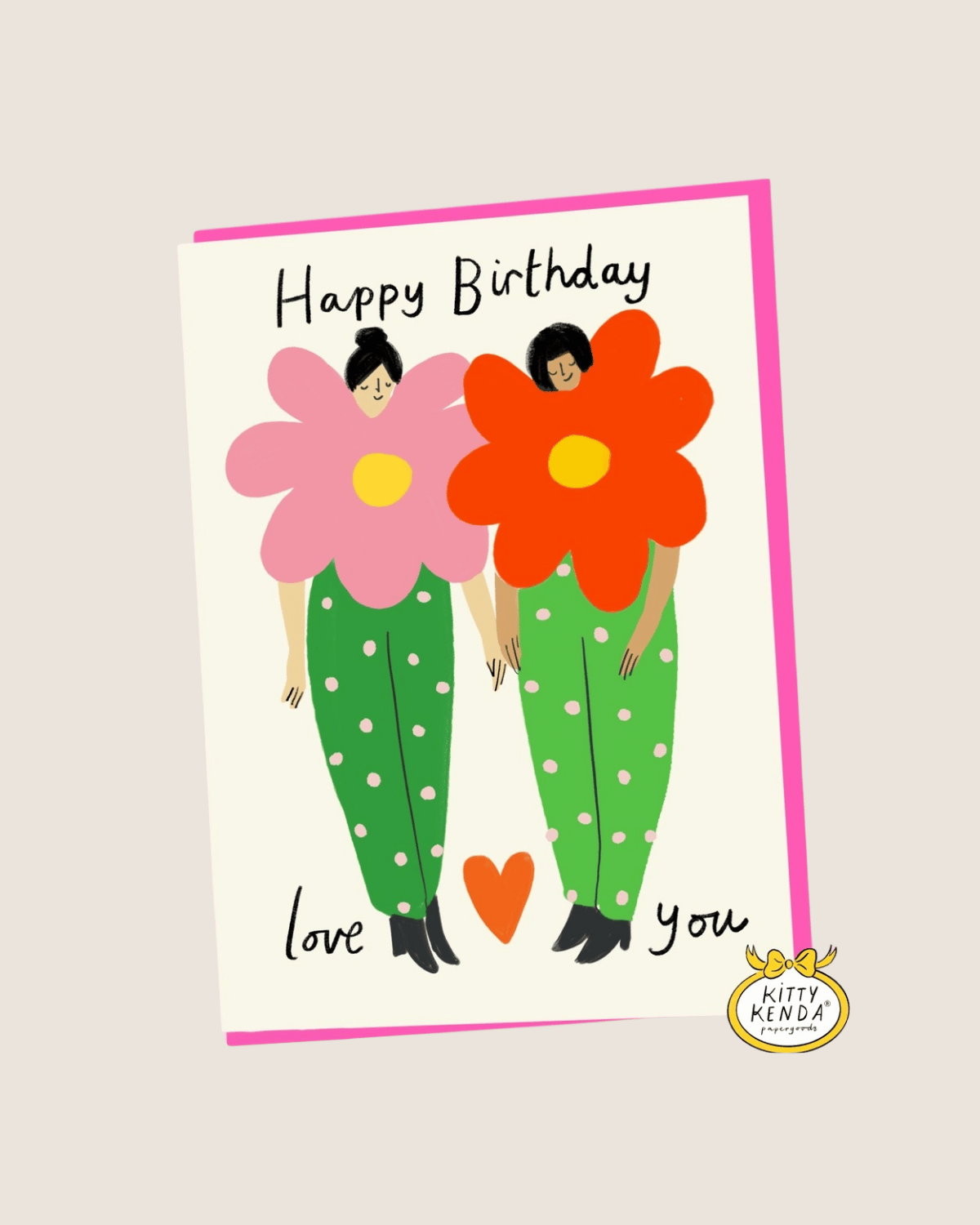 Birthday Card - Flower Buds