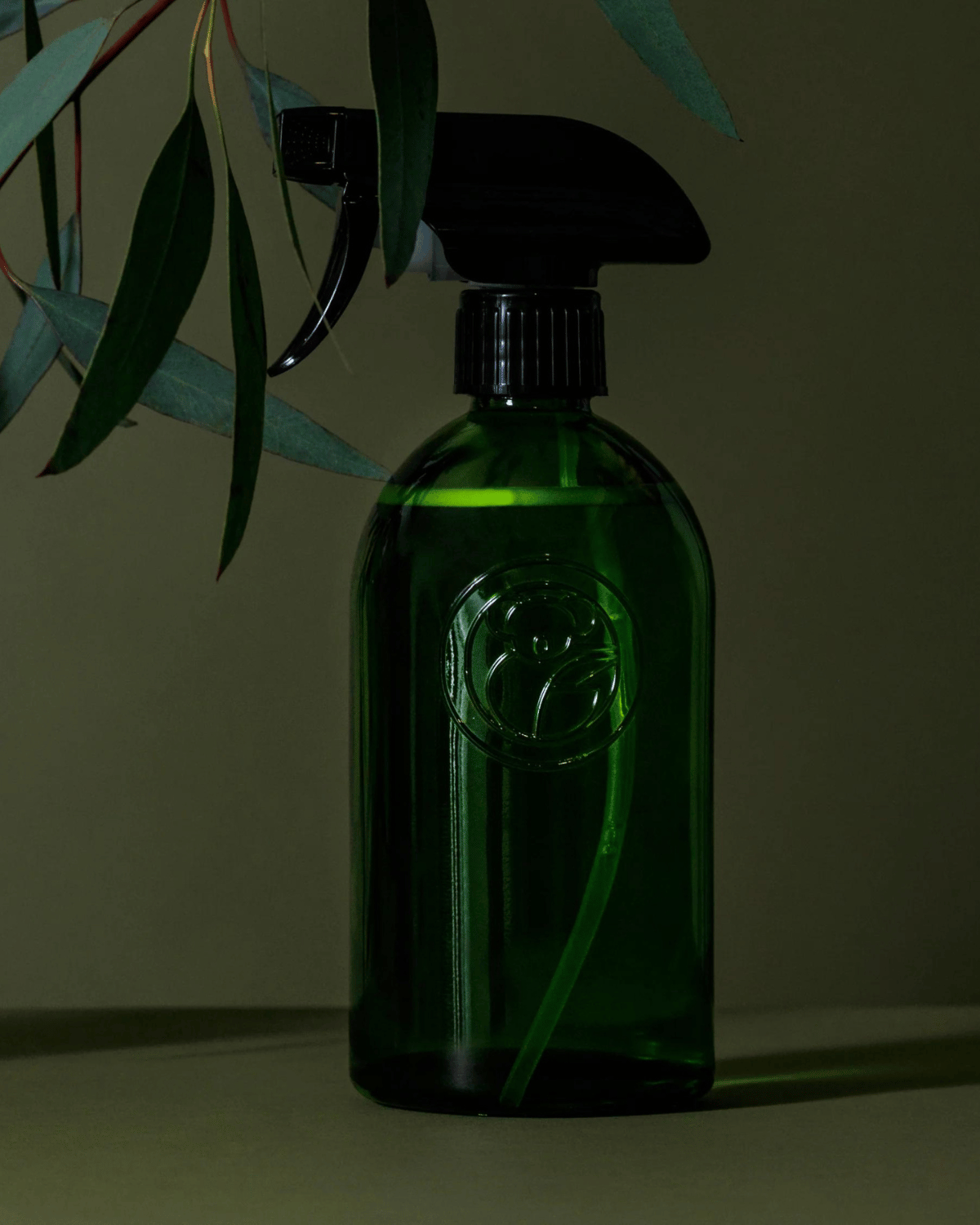 Apothecary Glass Bottle with Spray Trigger by Koala Eco (500ml)
