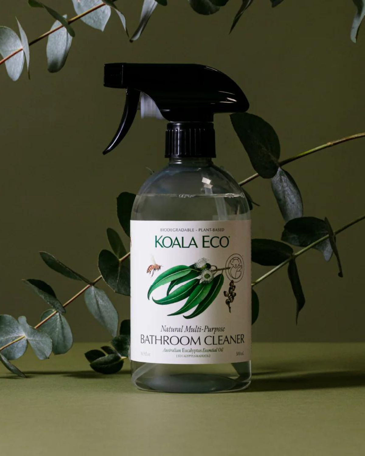 Natural Multi-Purpose Bathroom Cleaner by Koala Eco - Eucalyptus (500ml)