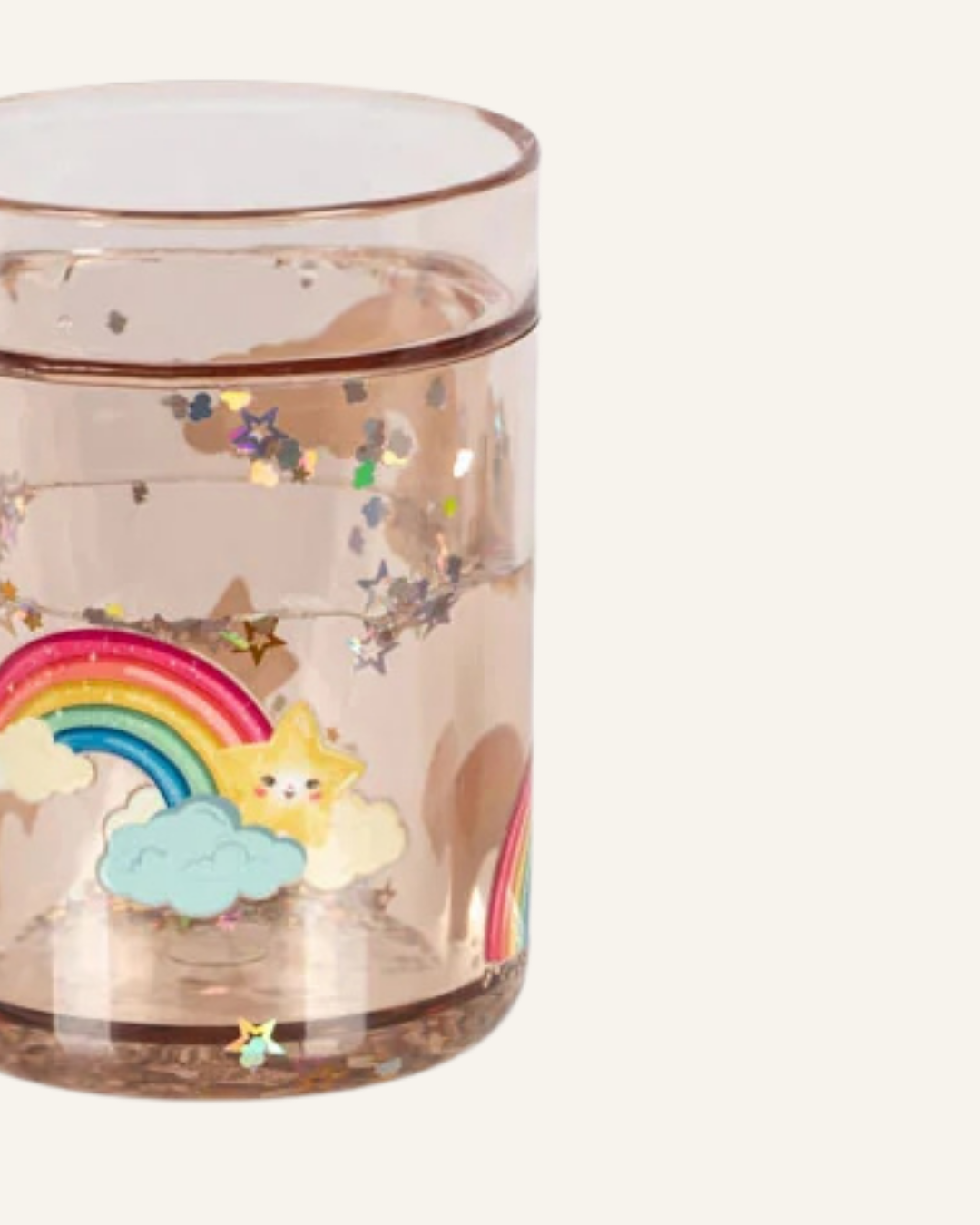 KONGES SLØJD ❘ 2 Pack Glitter Cups - Rainbow