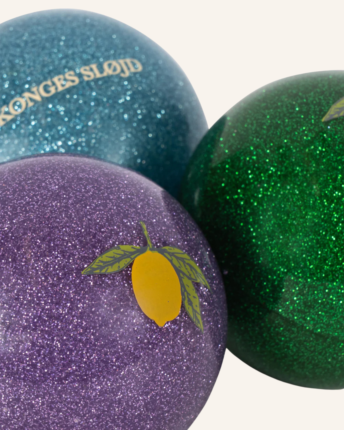 KONGES SLØJD ❘ 3 Pack Sparky Balls - Blue