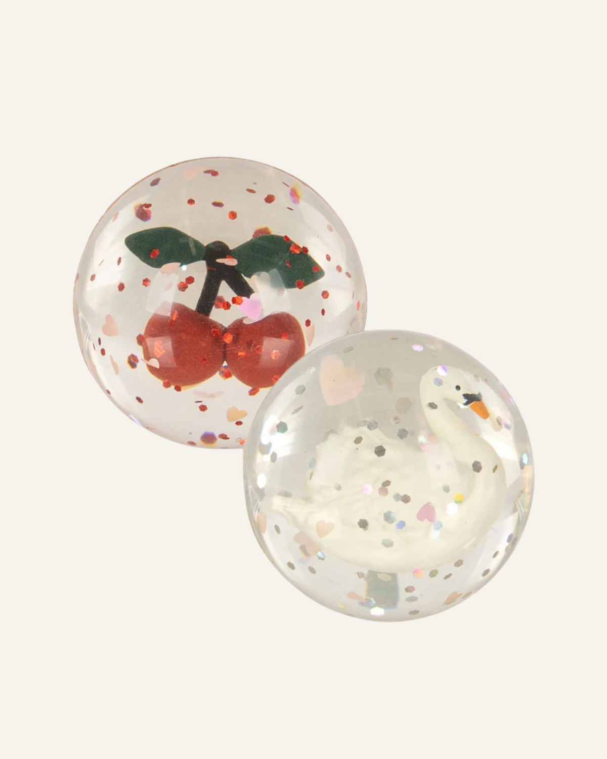 Bouncing Balls - Cherry/Swan by Konges Sløjd