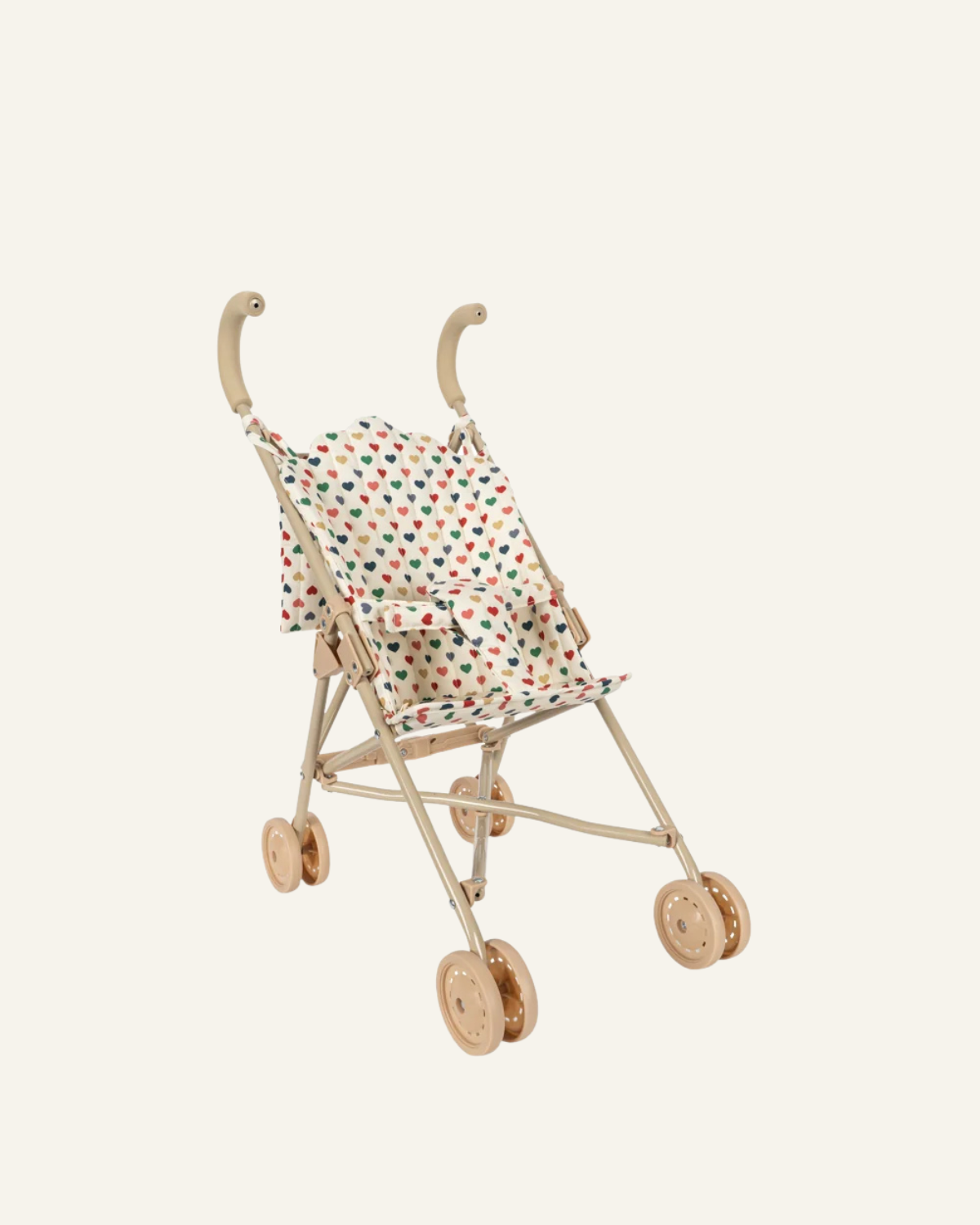 KONGES SLØJD ❘ Doll Stroller - Coeur Coloré