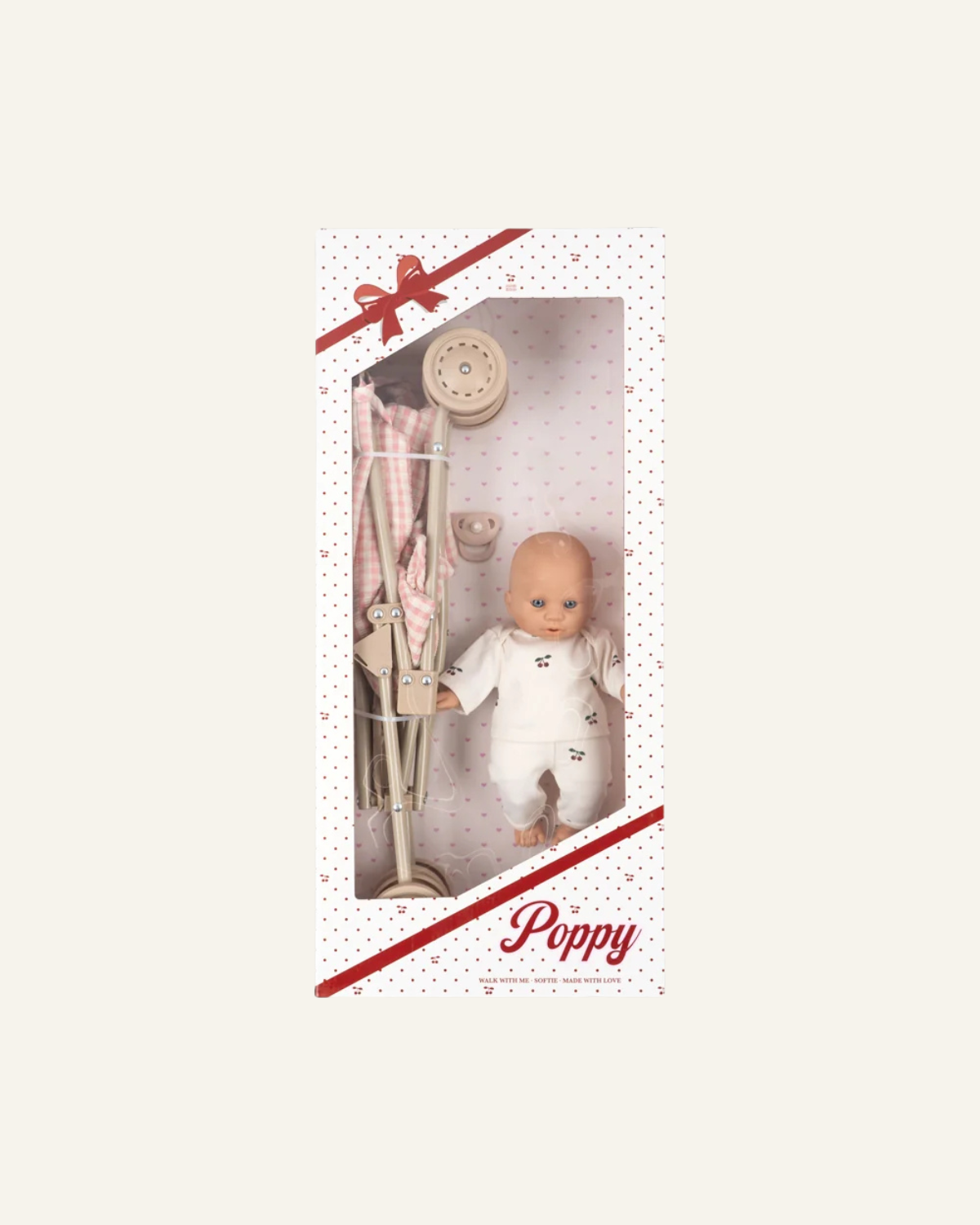 KONGES SLØJD ❘ Poppy Doll Stroller Set