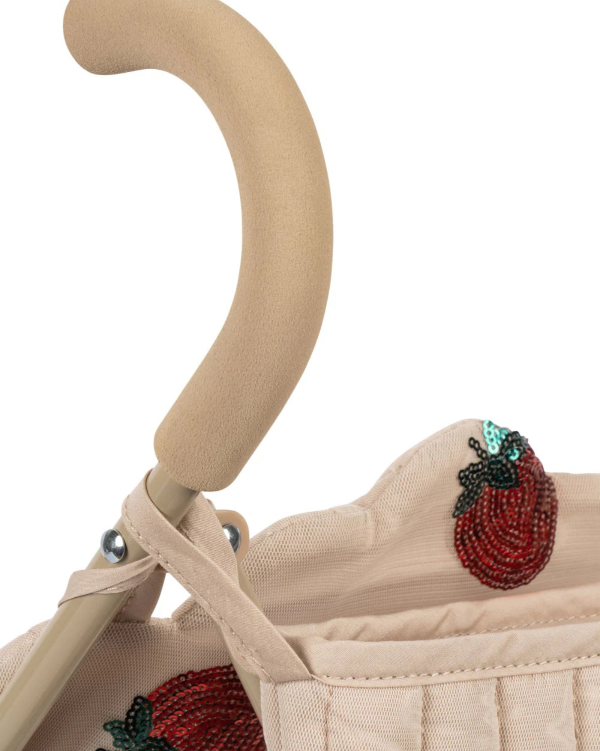 KONGES SLØJD ❘ Tulle Doll Stroller - Strawberry