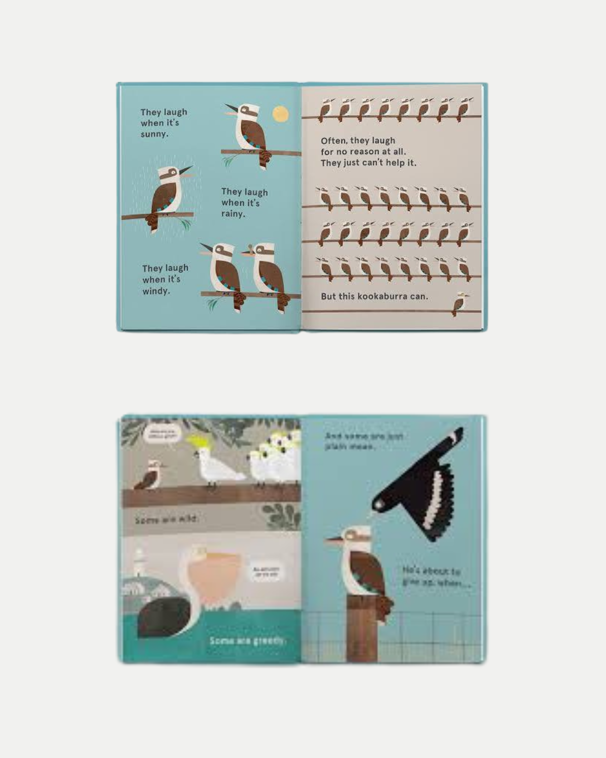Kookaburras Love to Laugh ❘ Book by Laura Bunting