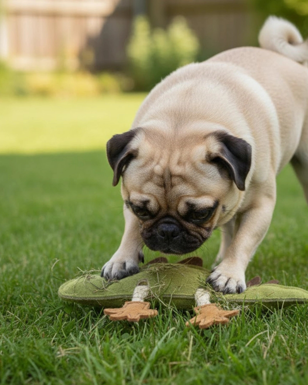 Larry Lizard Dog Toy - Green by Georgie Paws
