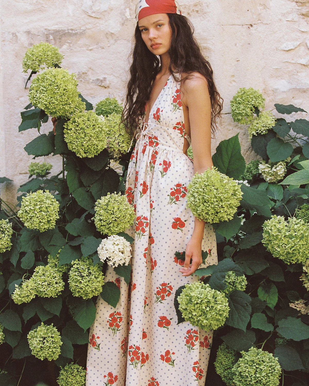 Lily Maxi Dress - Poppies by Juni