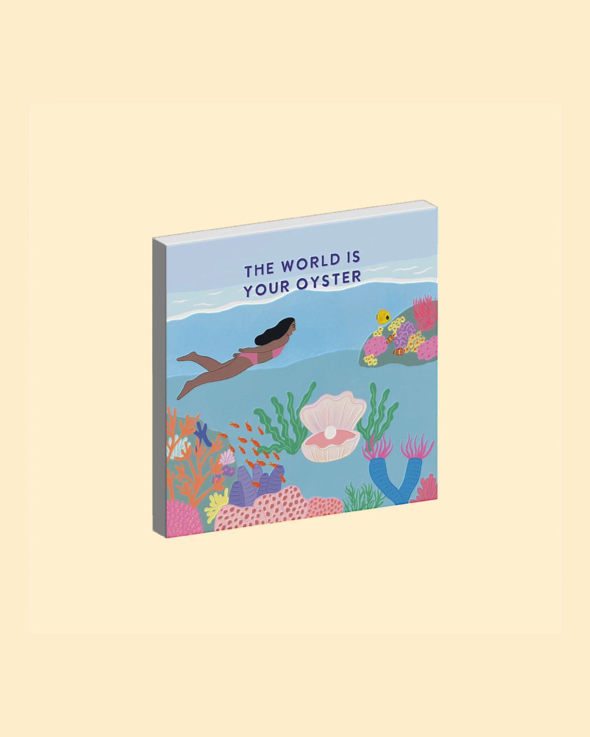 Magnet - The World Is Your Oyster by Constanza Goeppinger