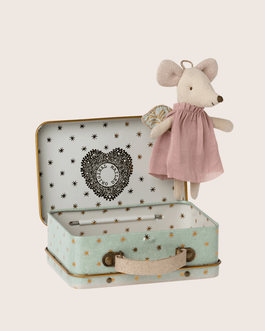 Maileg Mouse Angel in Suitcase