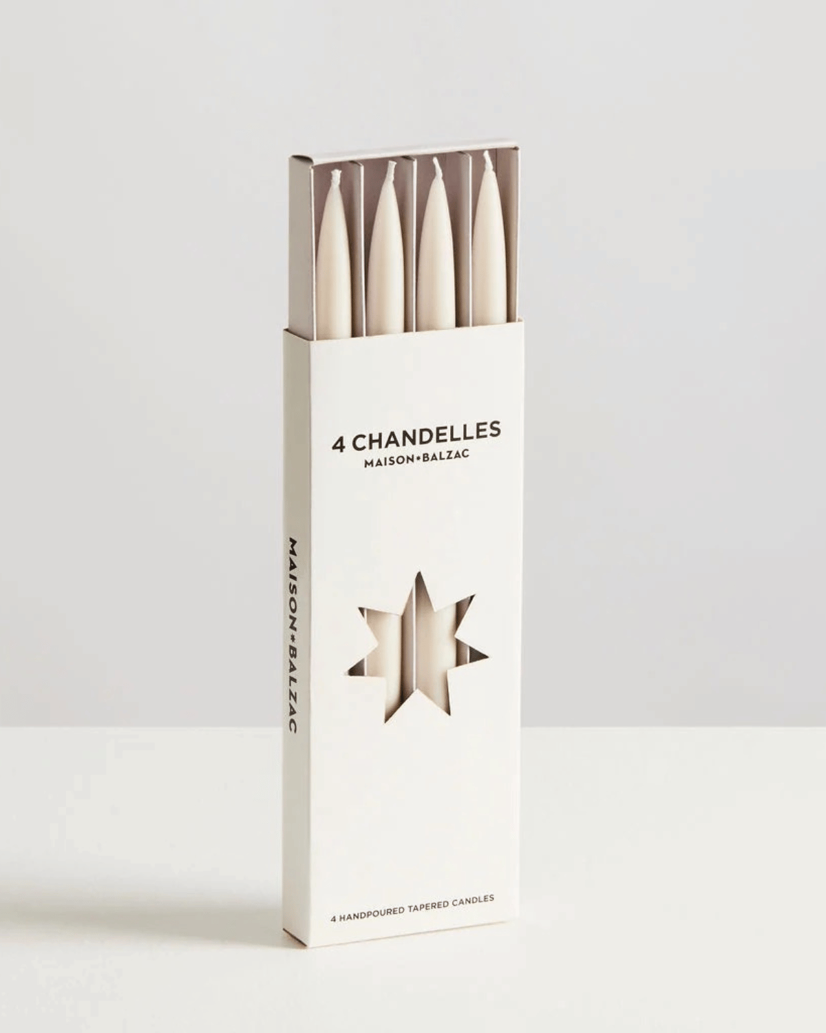 MAISON BALZAC ❘ 4 Chandelles - Chalk