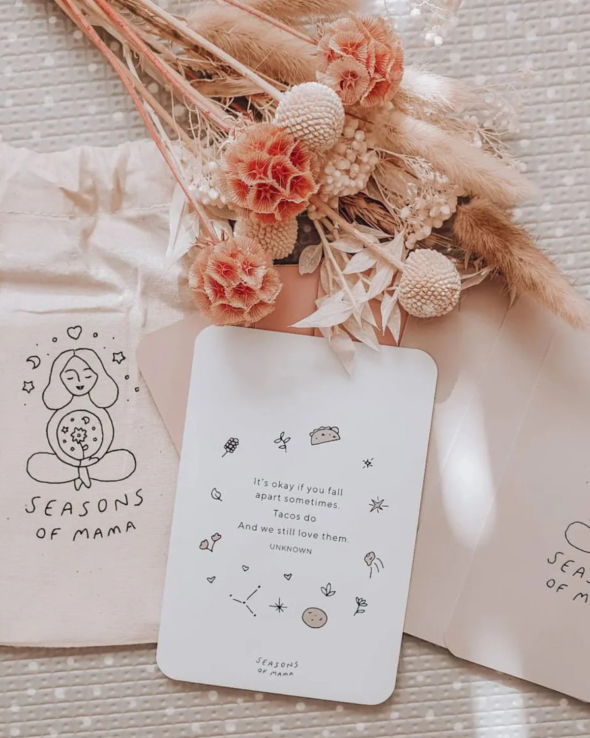 Mama Mantra Self Love Affirmation Cards by Seasons of Mama