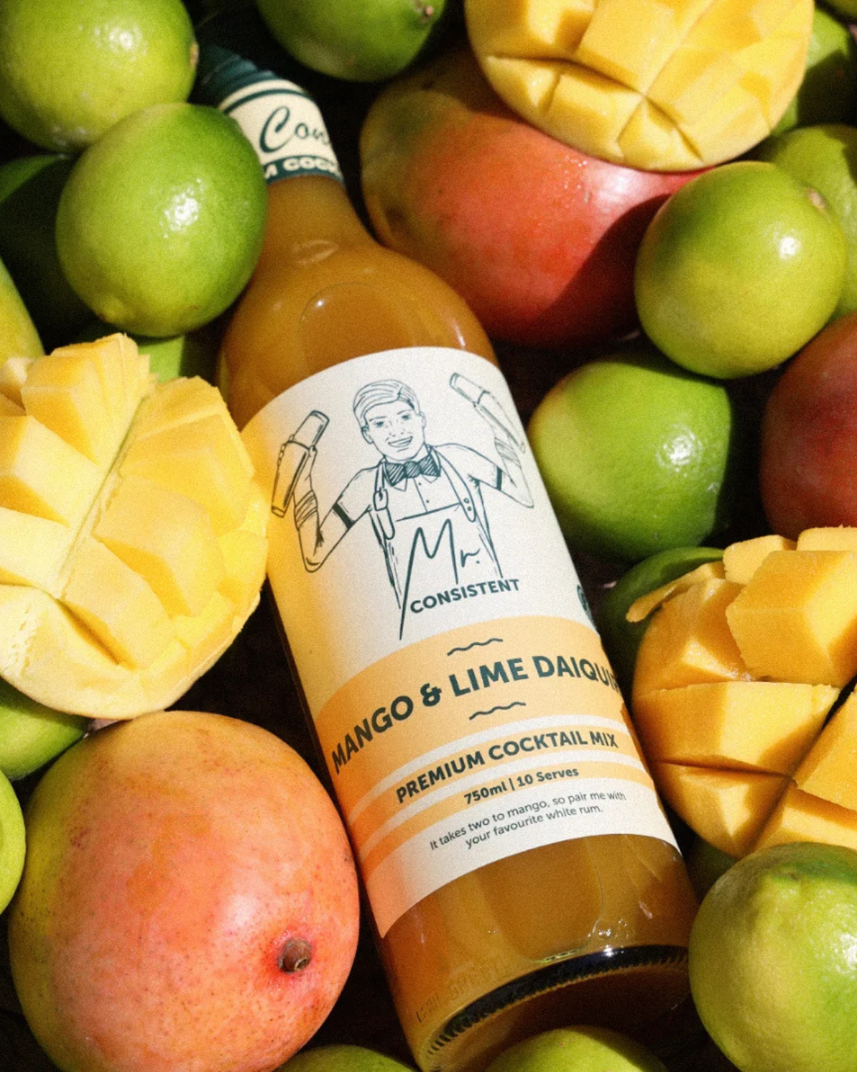 MR. CONSISTENT ❘ Mango & Lime Daiquiri Cocktail Mixer (10 Serves)