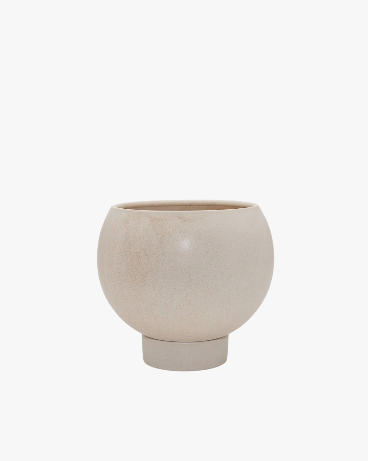 Medium Orbit Planter - Oatmeal by Potted