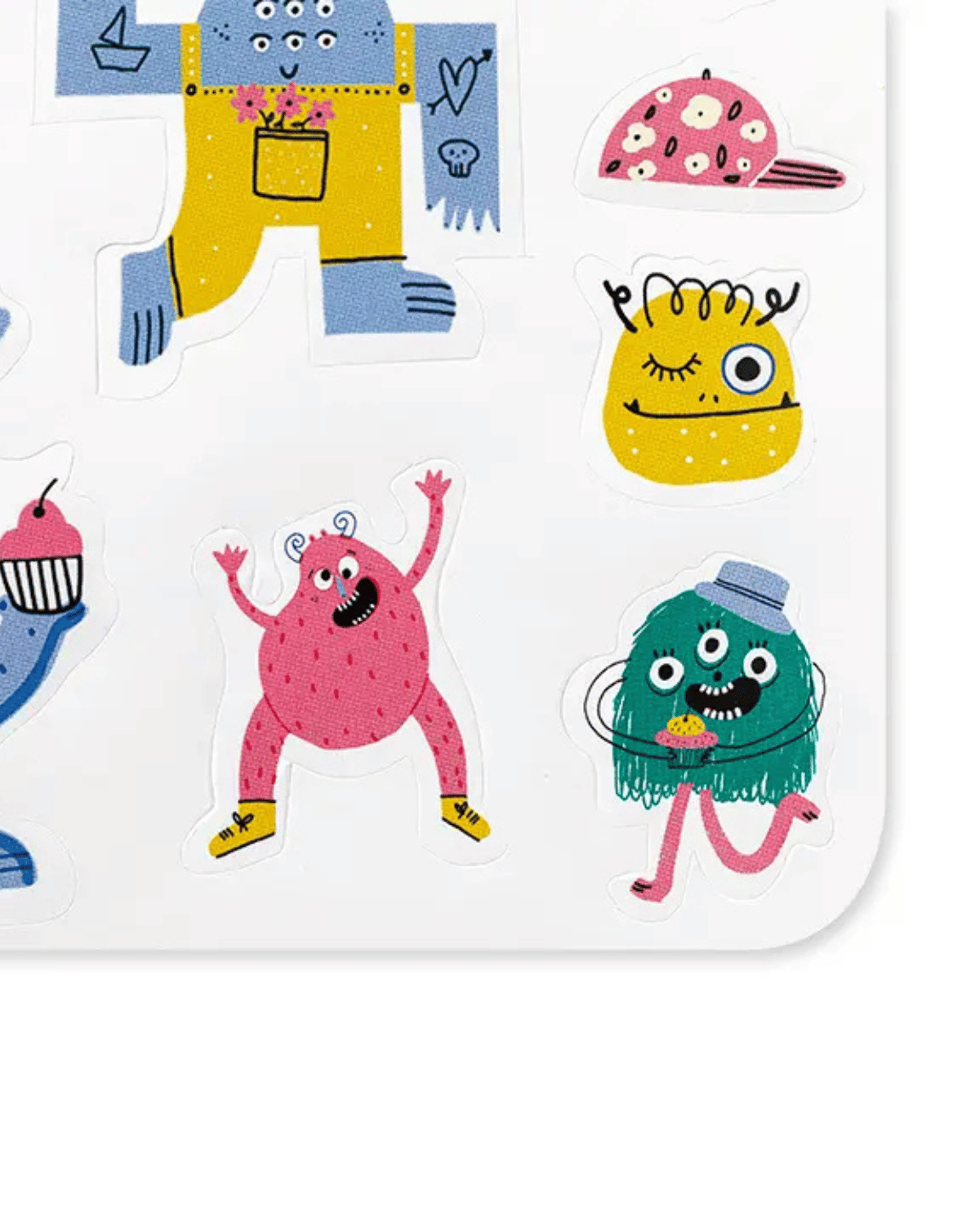 Monsters - 160 Stickers by Edicare Editora