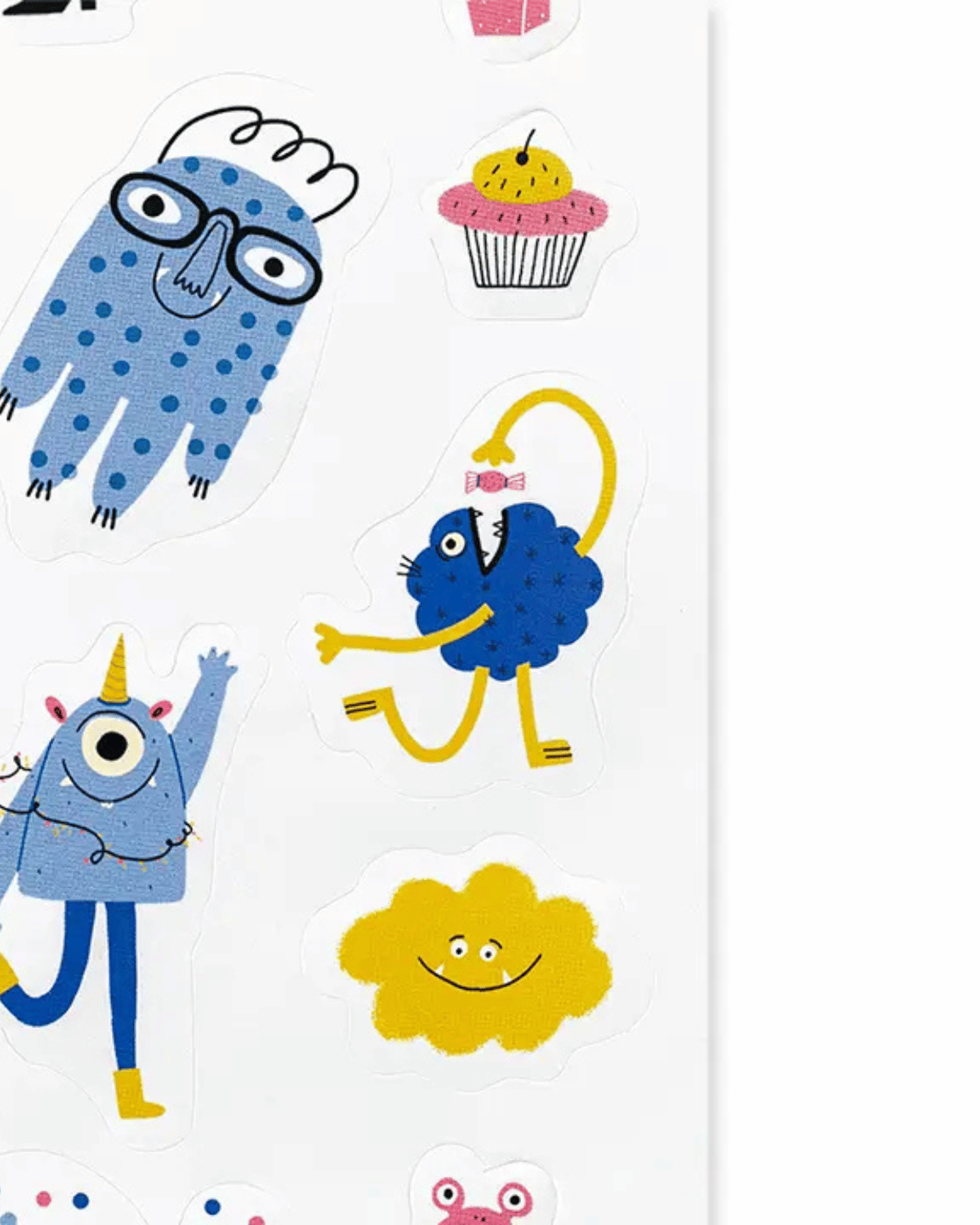 Monsters - 160 Stickers by Edicare Editora