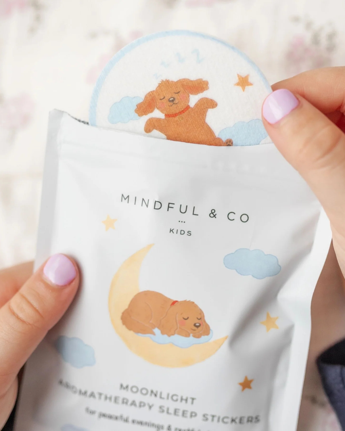 Moonlight Aromatherapy Sleep Stickers by Mindful & Co Kids