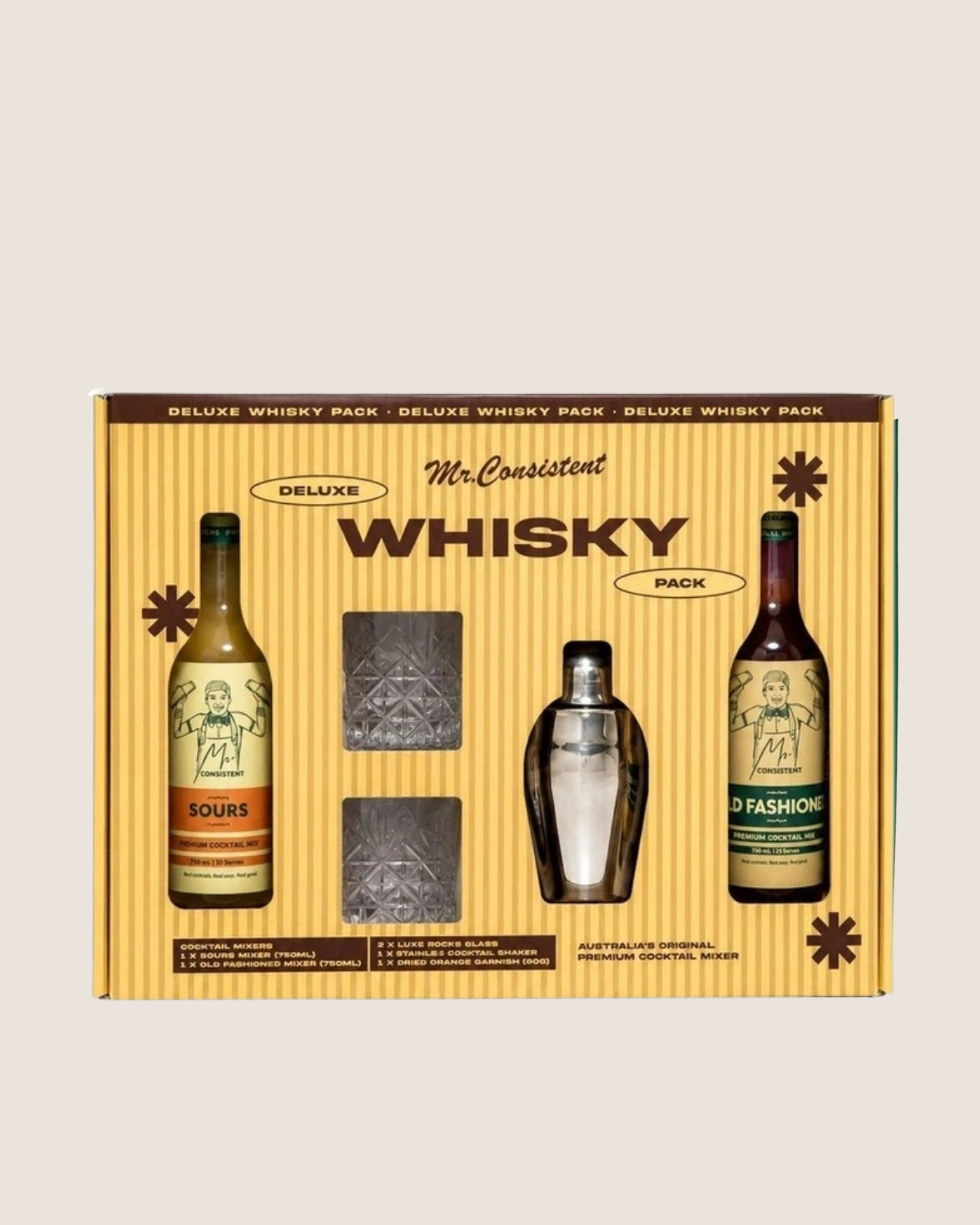 Deluxe Whiskey Gift Pack by Mr. Consistent