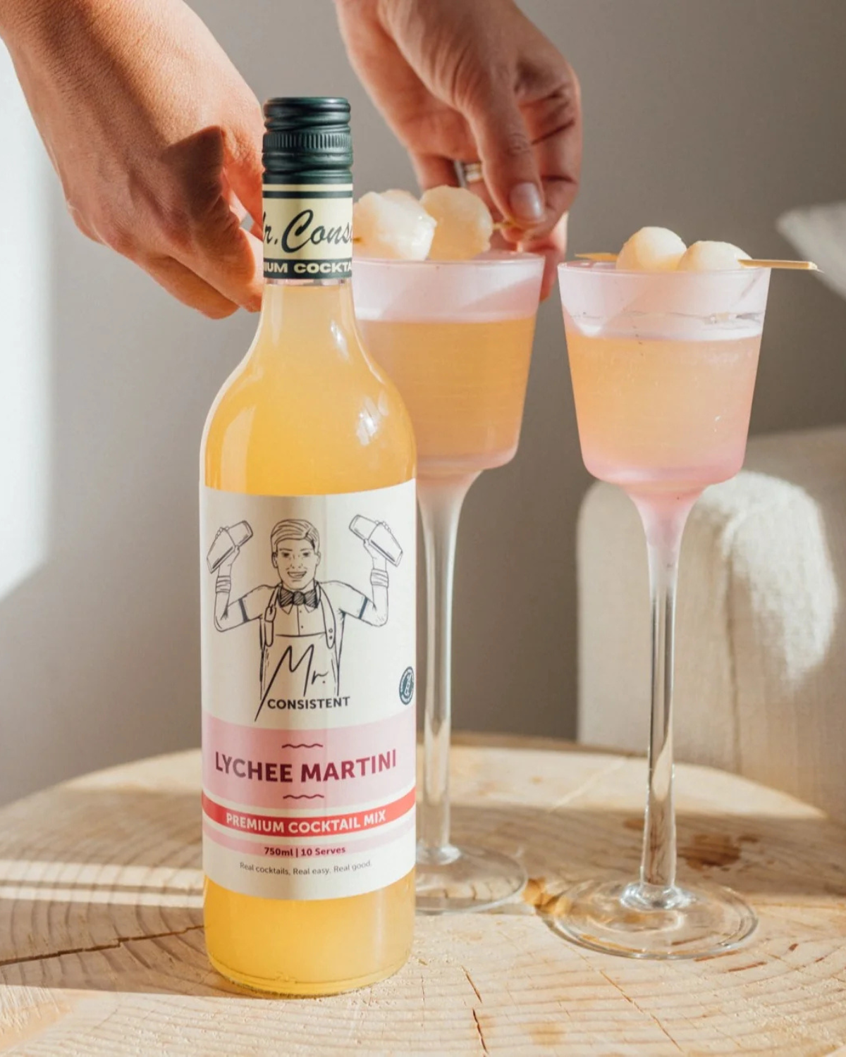 Mr Consistent Lychee Martini Cocktail Mix
