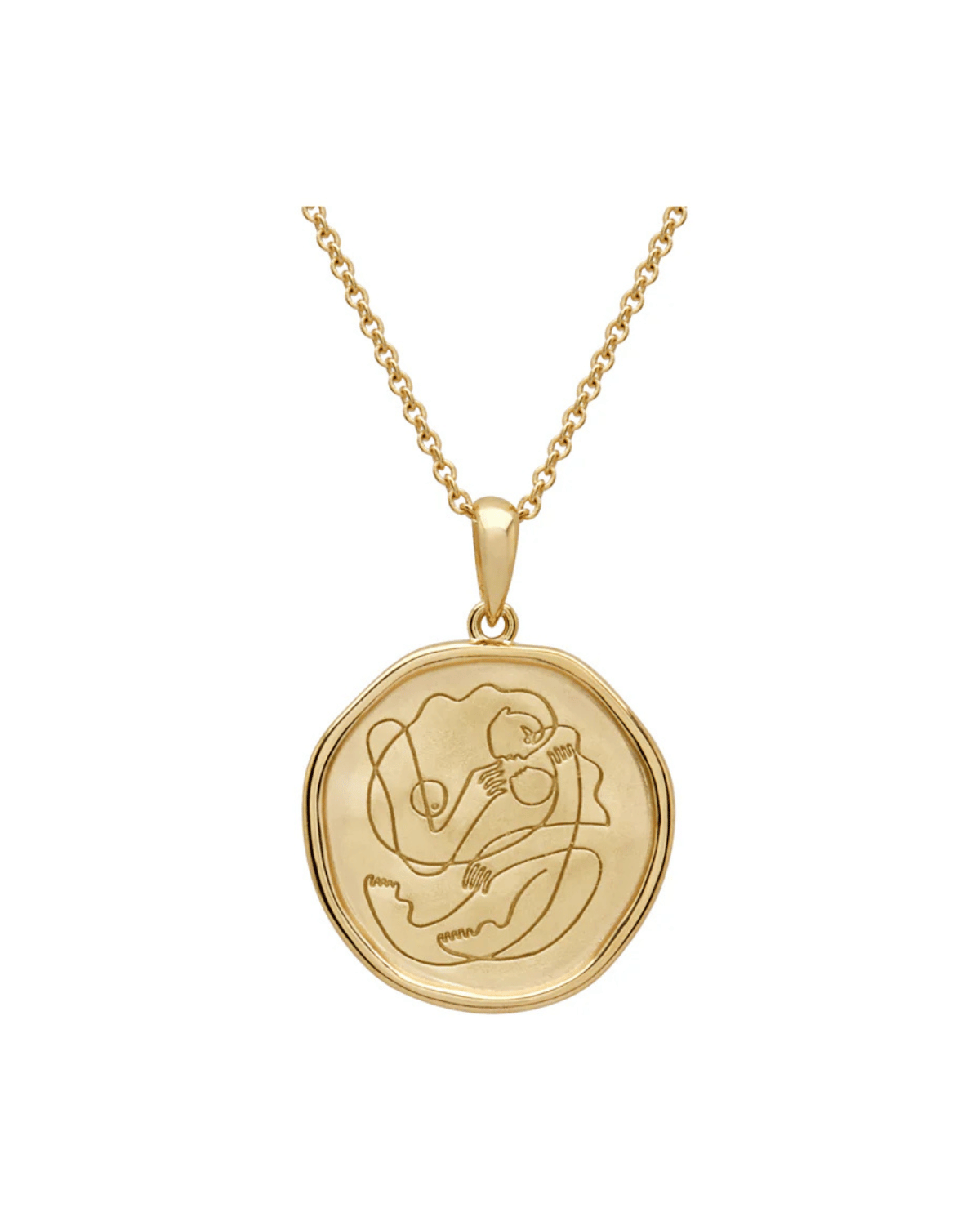 Motherhood Necklace in Gold by Murkani