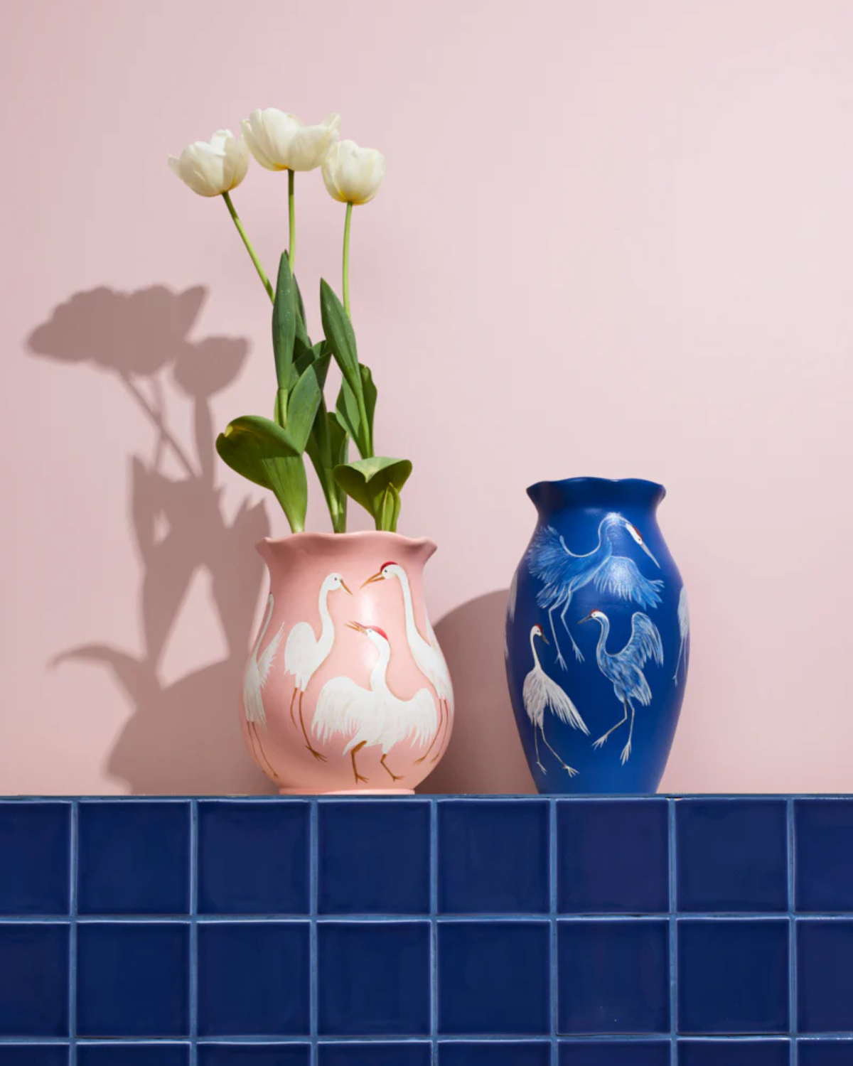 Odette Vase - Pale Pink by Jones & Co