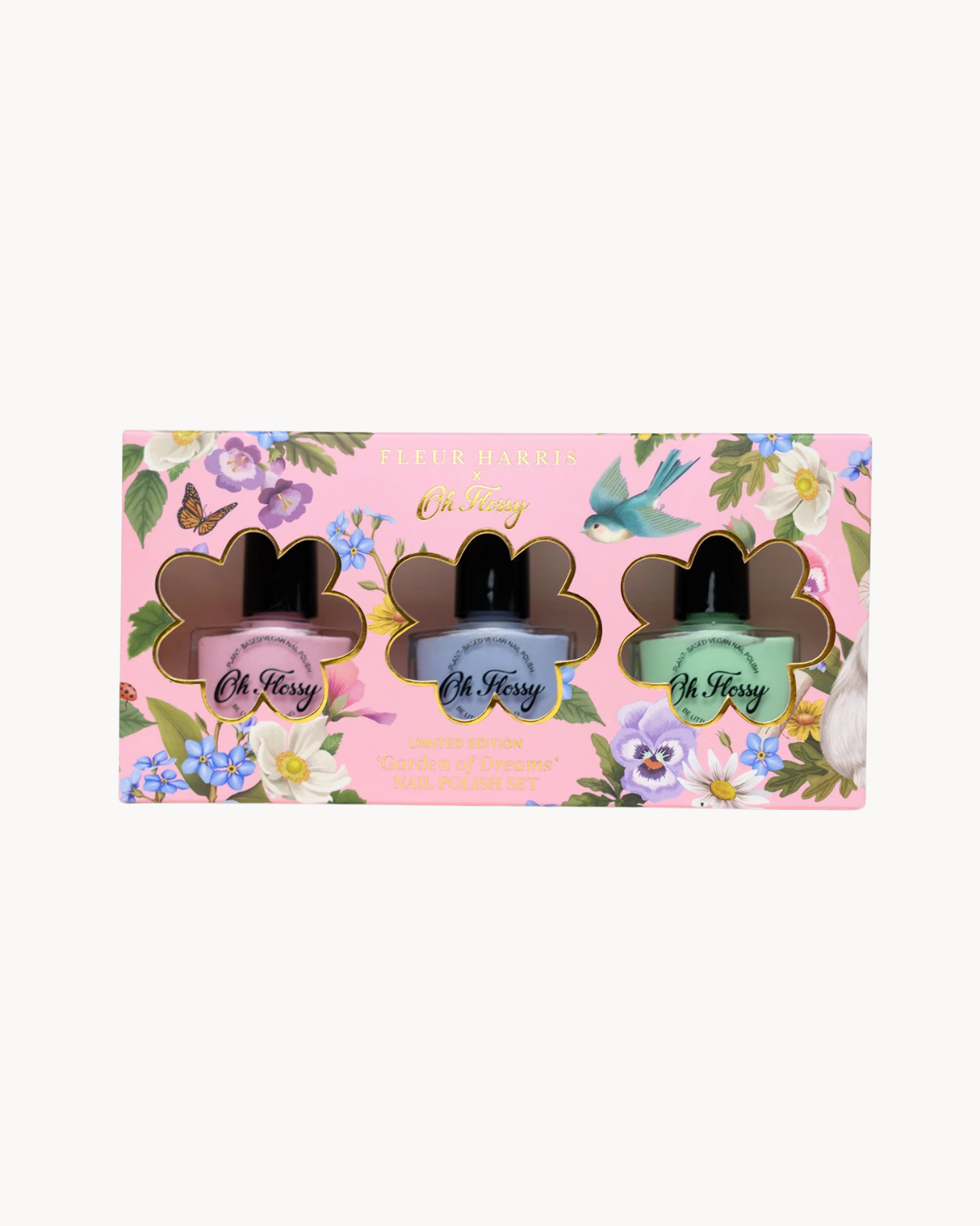 Oh Flossy X Fleur Harris - Garden of Dreams Collection Kids Nail Polish Set