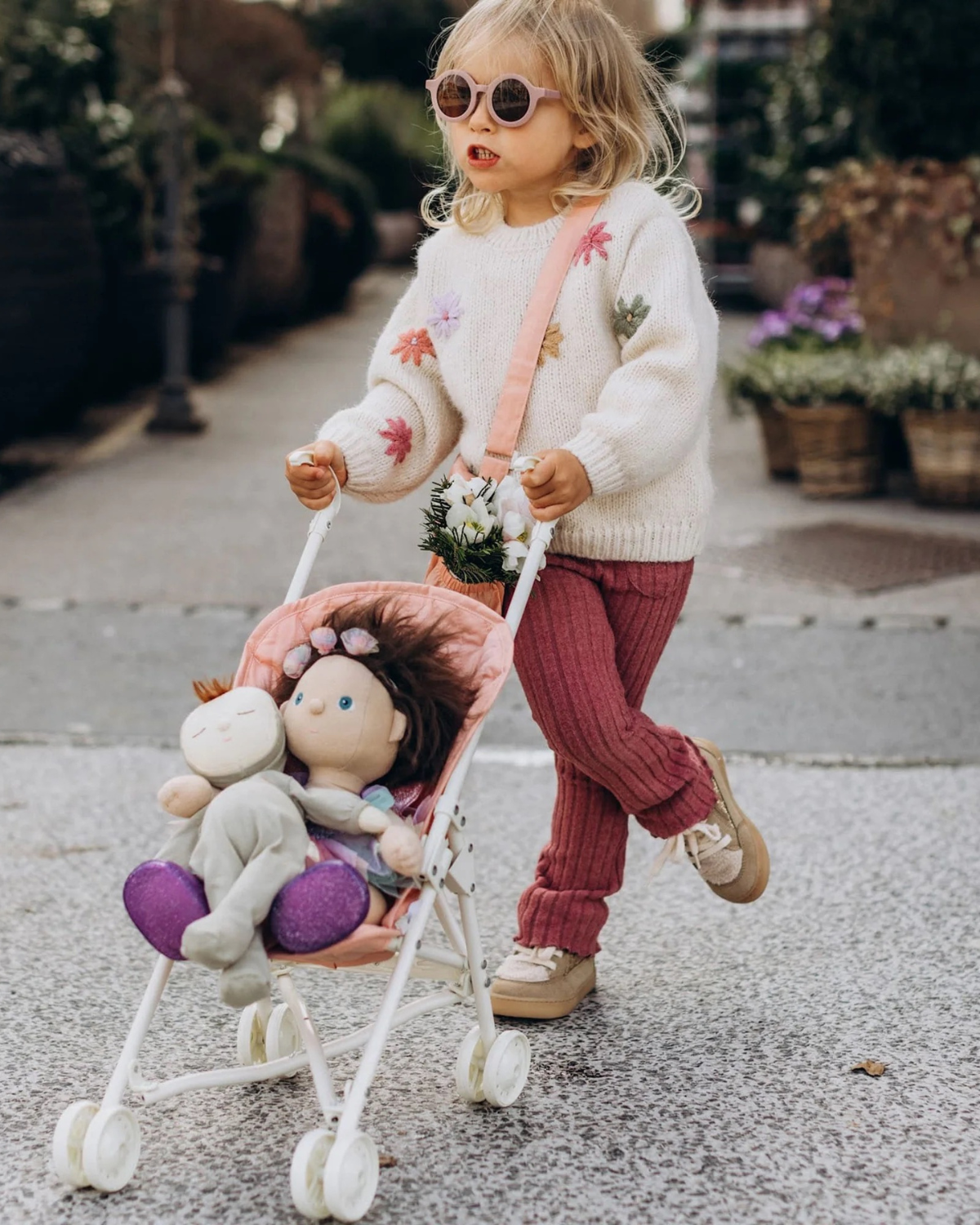 Sollie Stroller - Rose Olli Ella