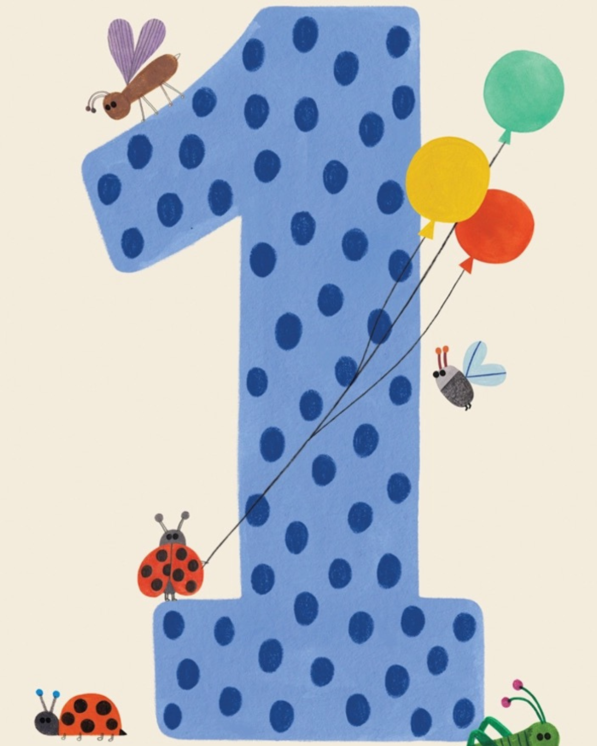One Birthday Card by Daria Solak Illustrations