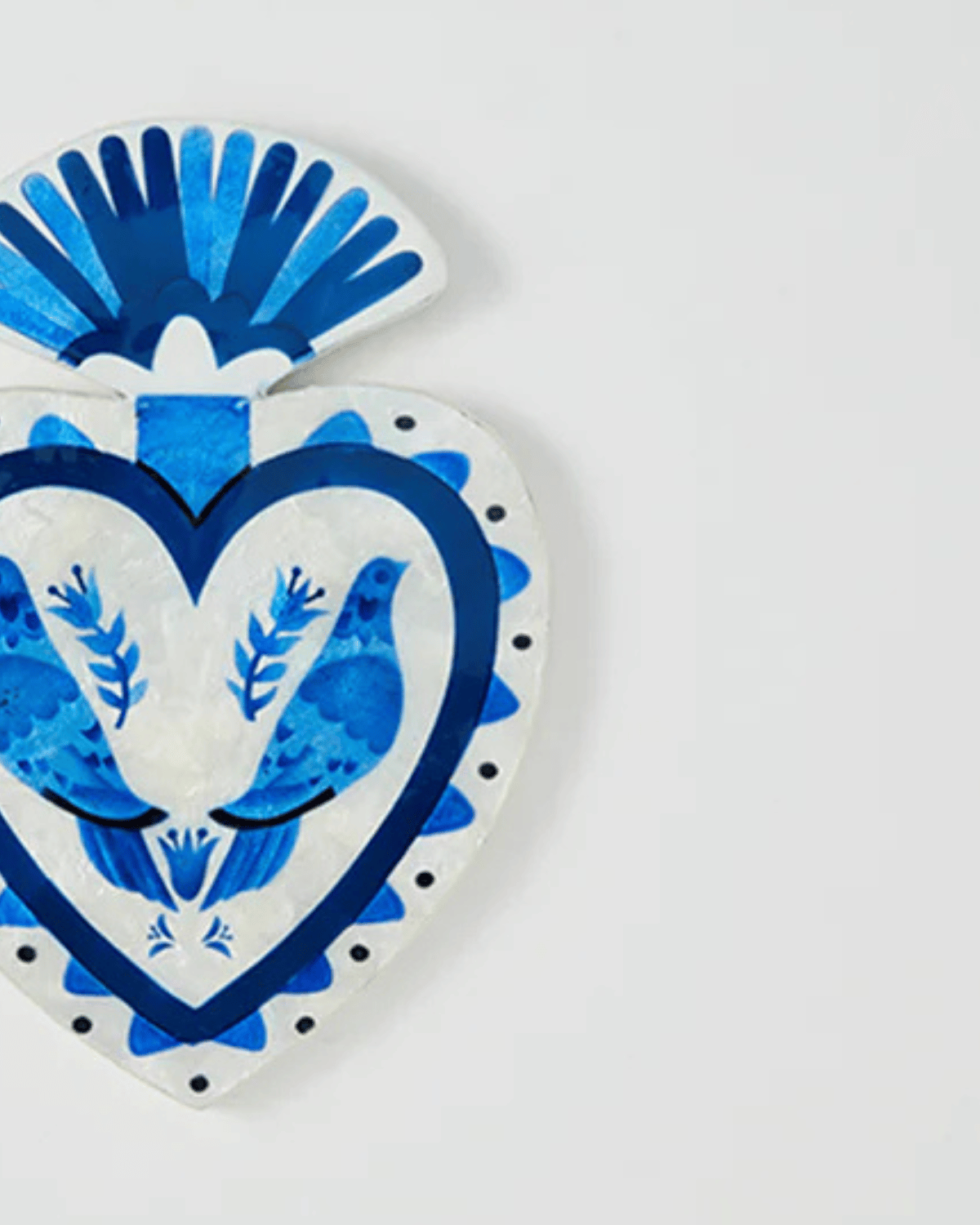 Pajaro Heart Blue by Jones & Co