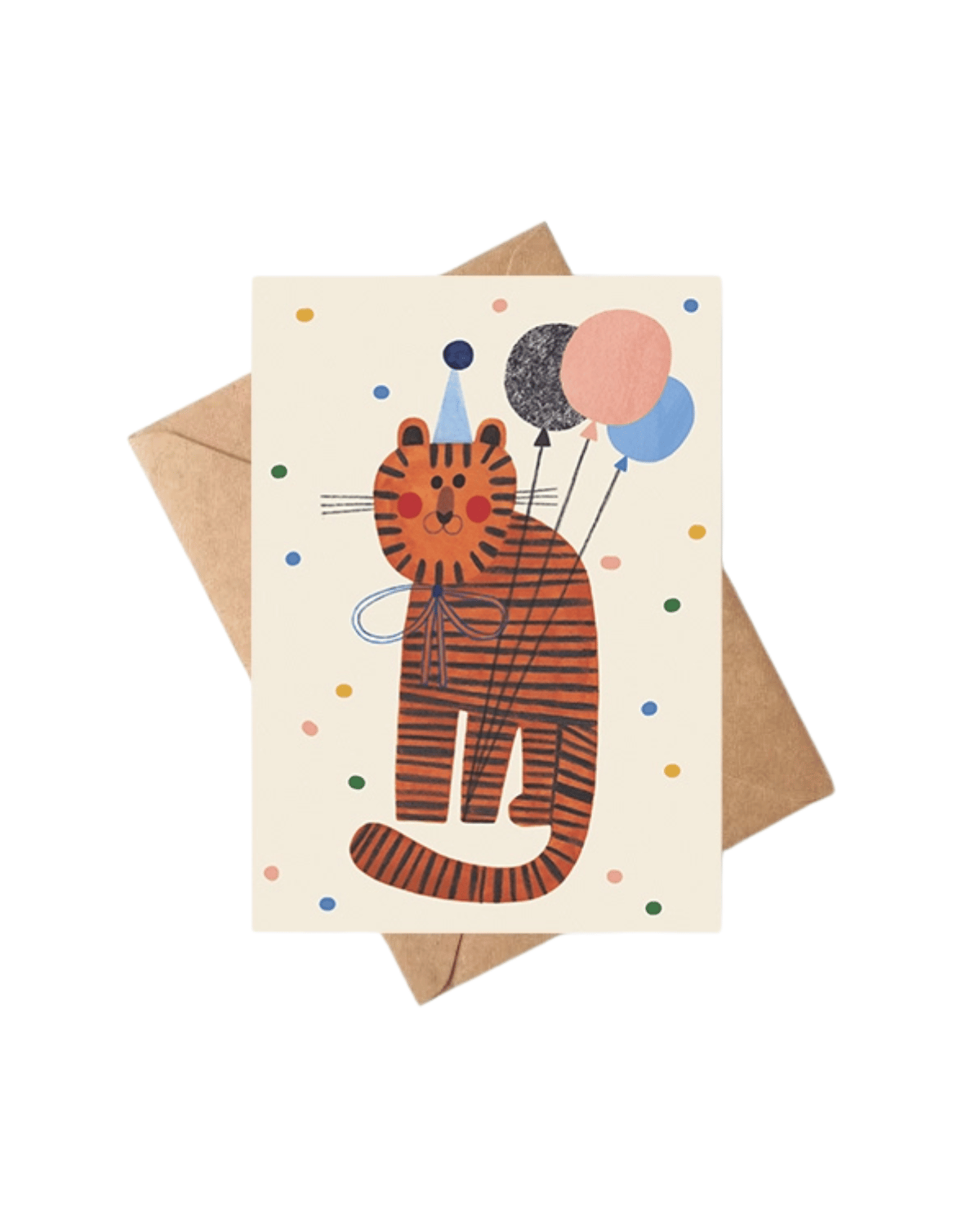 Party Tiger Card by Daria Solak Illustrations