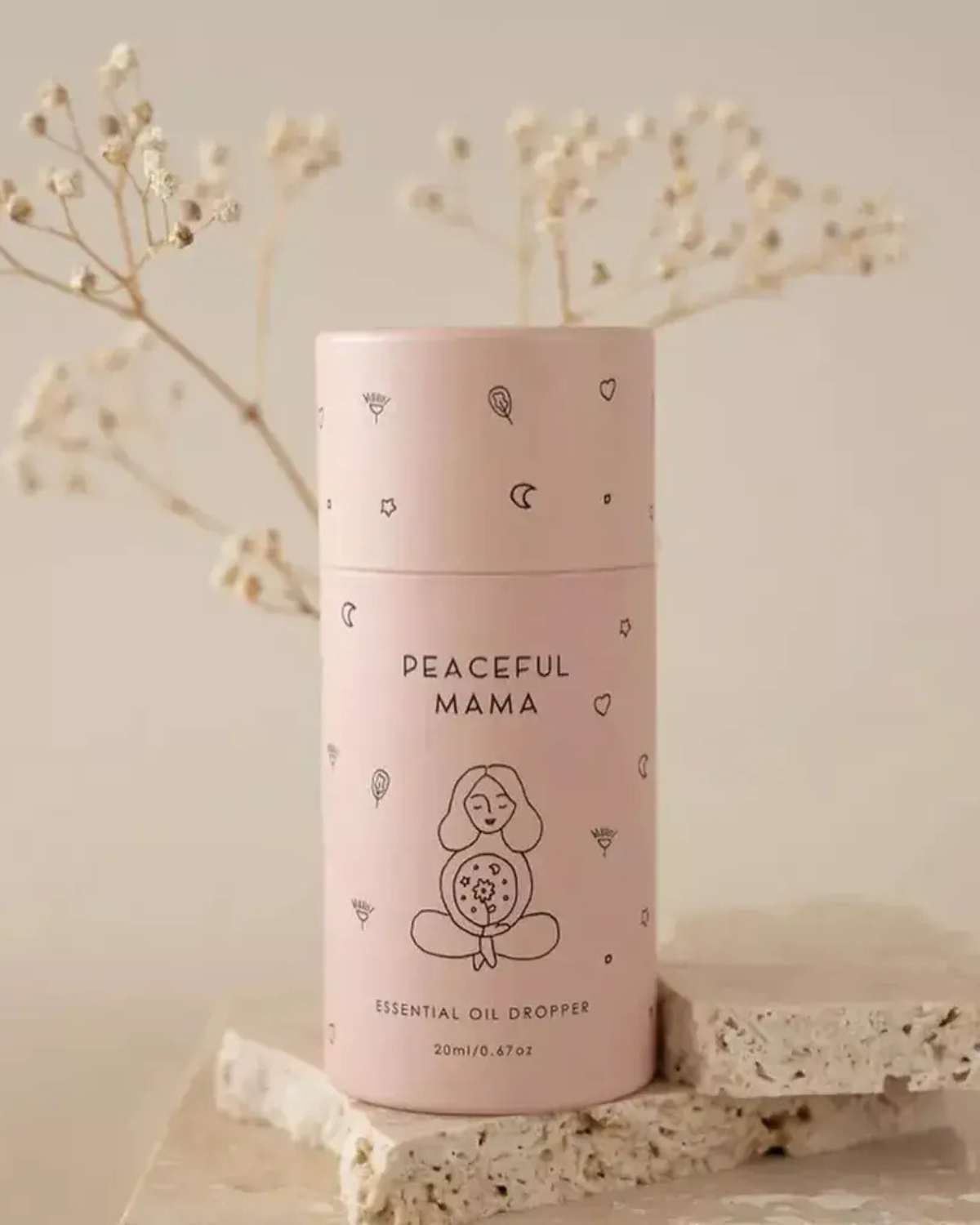 Seasons of Mama - Peaceful Mama Essential Oil Dropper Bottle