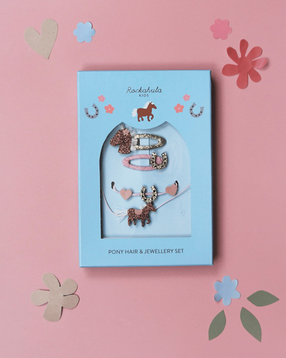 Peggy Pony Hair & Jewellery Set by Rockahula Kids