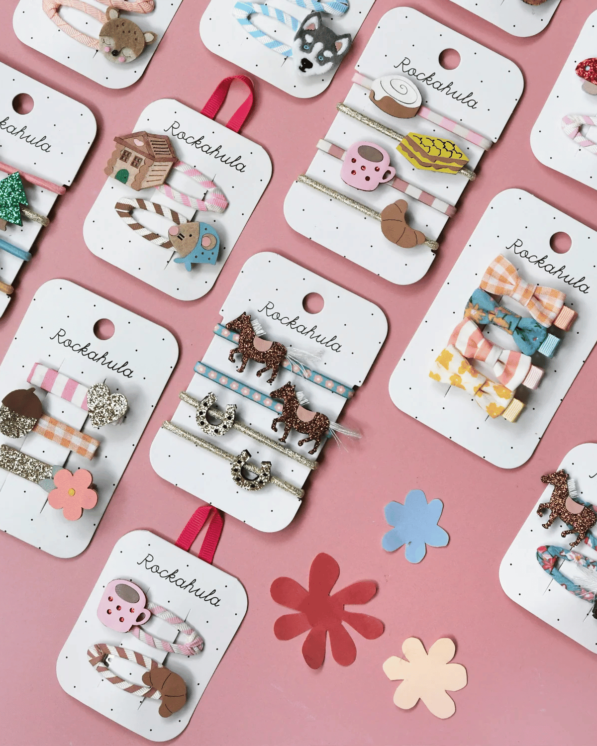 Peggy Pony Ponies Hair Elastics by Rockahula Kids