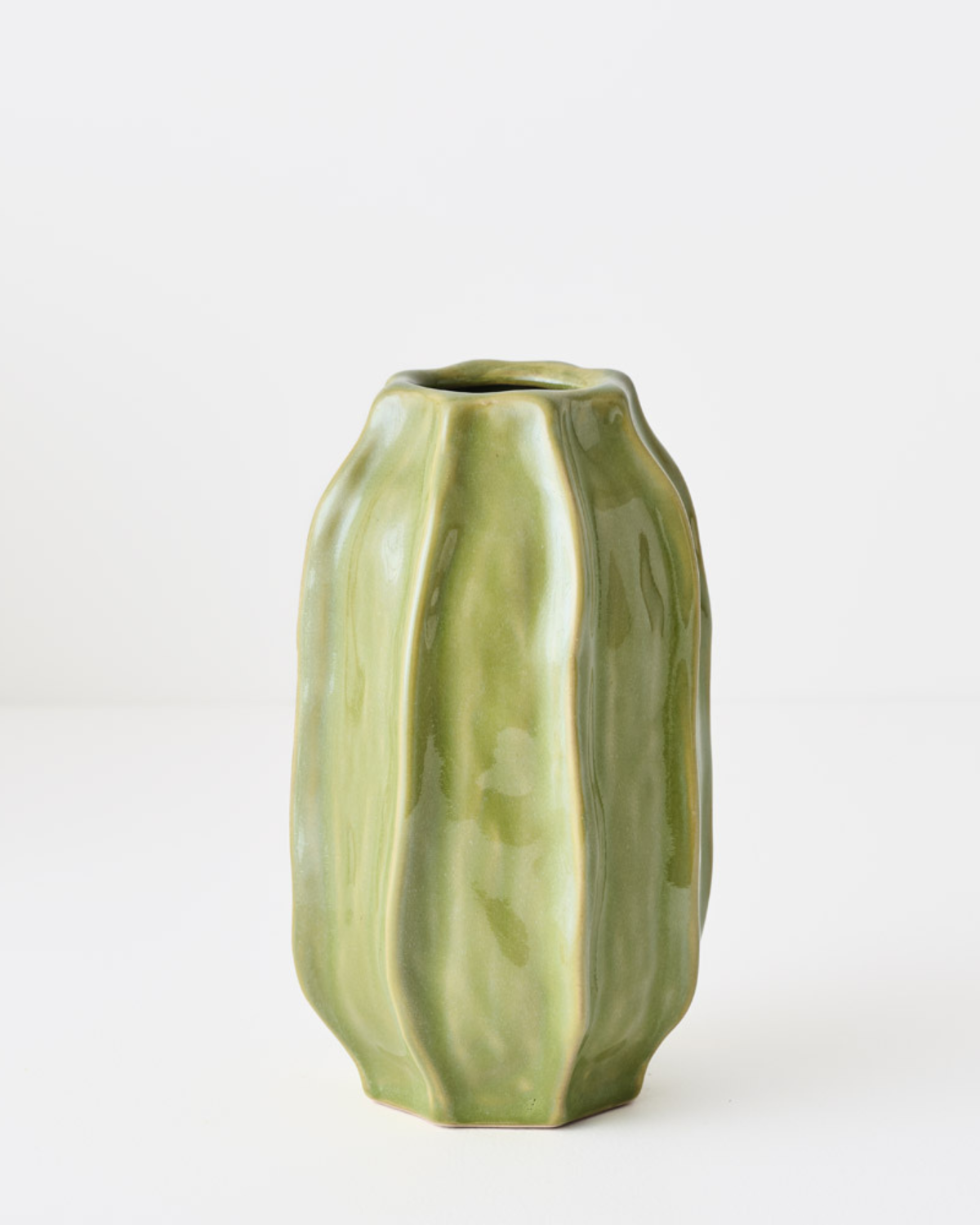 Penelope Vase - Grass Green by Floral Interiors