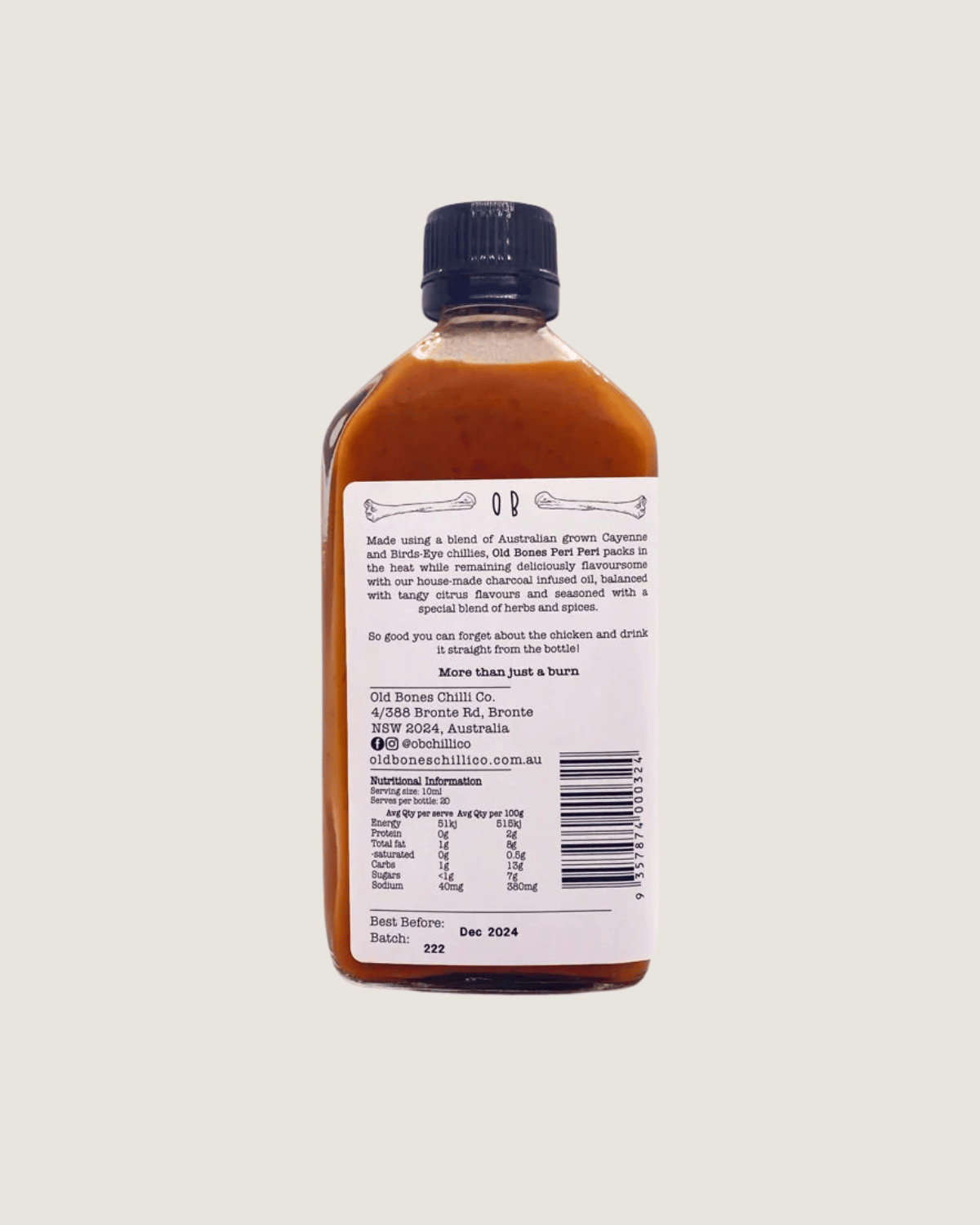 Peri Peri Sauce by Old Bones Chilli Co