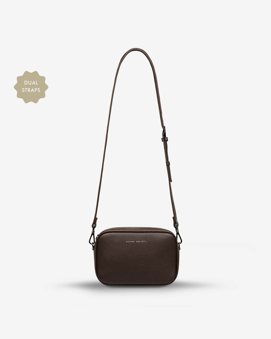 Plunder Bag With Dual Strap - Cocoa