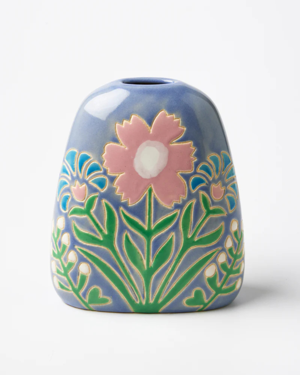 Pollen Bouquet Short Vase by Jones & Co