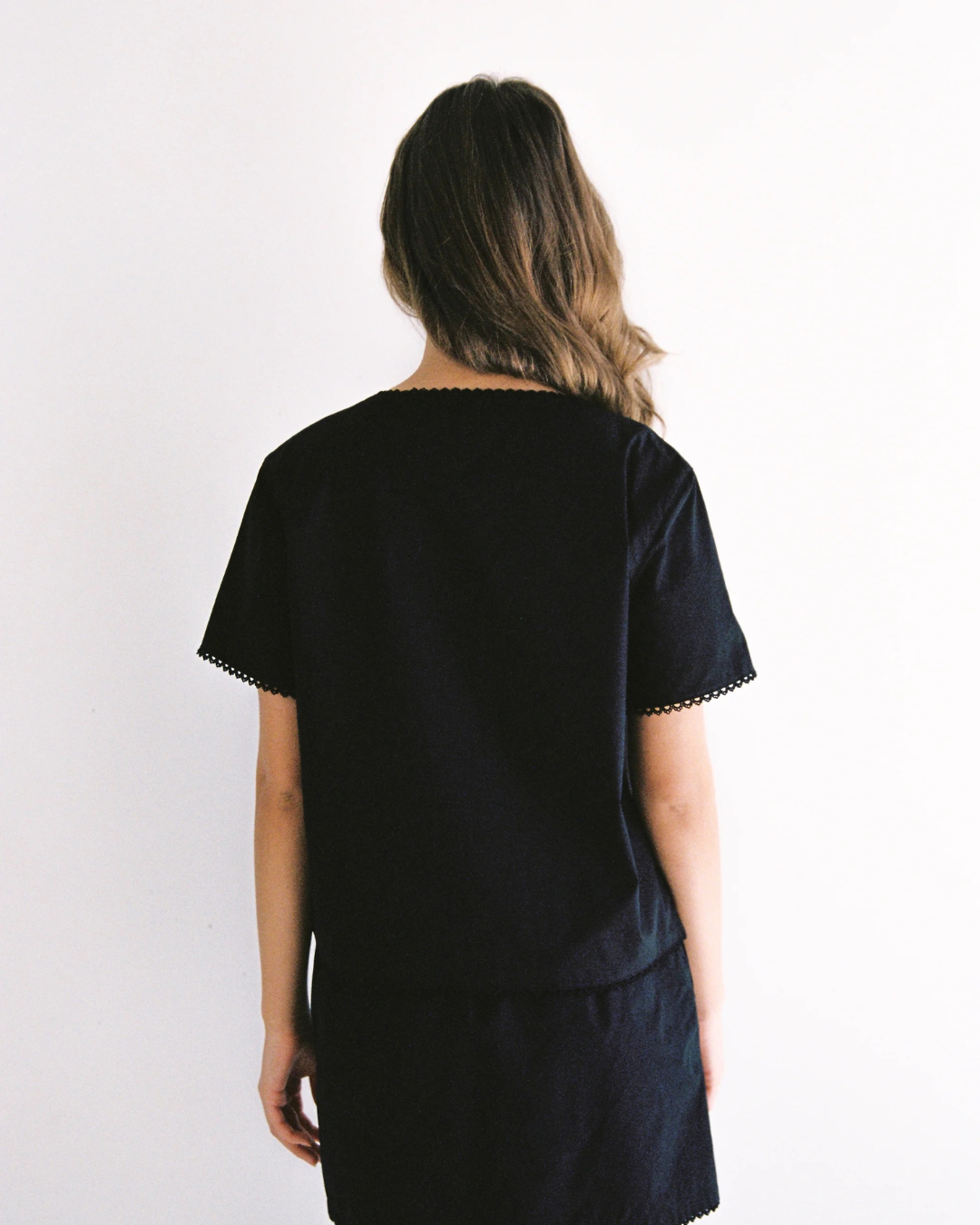 Poppy Blouse - Black by Juni