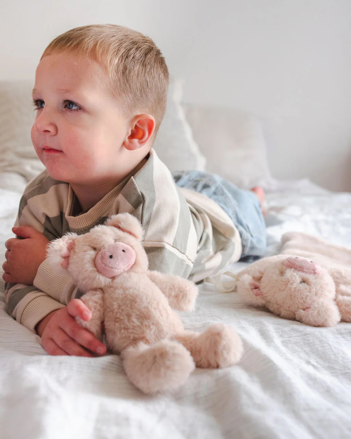 Poppy Pig Rattle by Nana Huchy