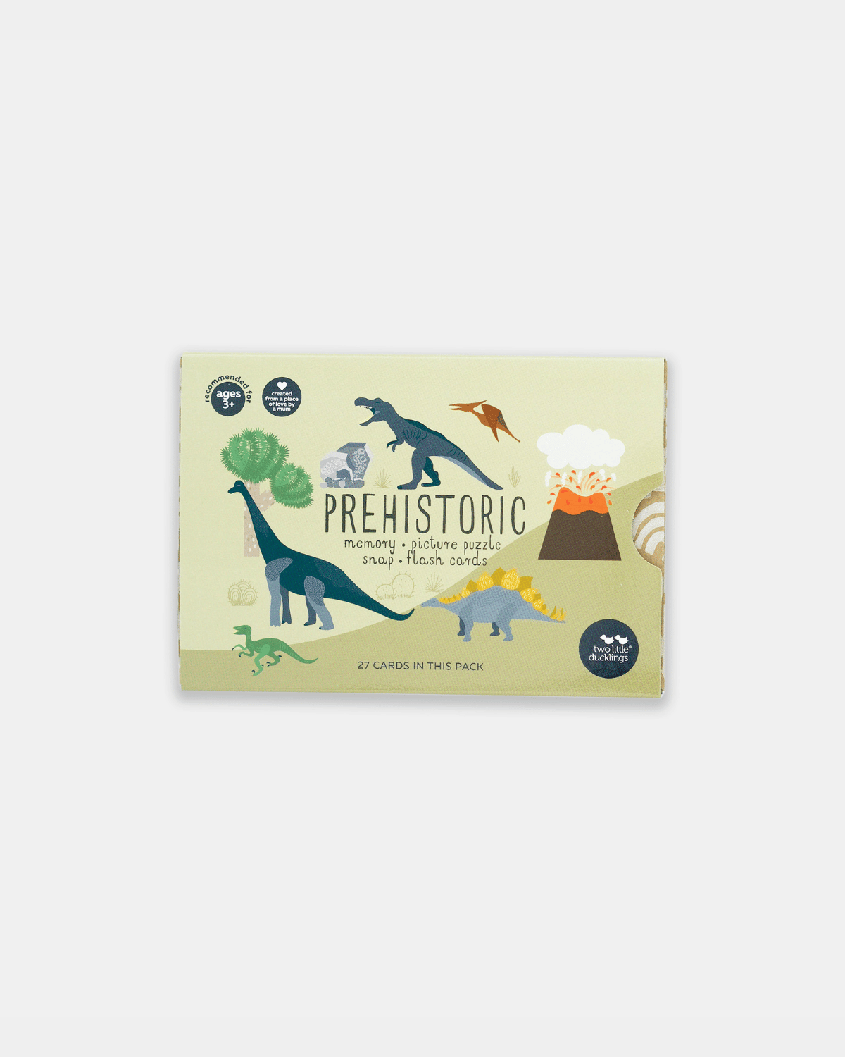 Prehistoric Snap and Memory Game by Two Little Ducklings