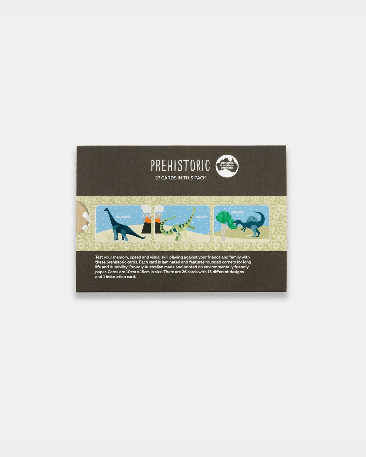 Prehistoric Snap and Memory Game by Two Little Ducklings