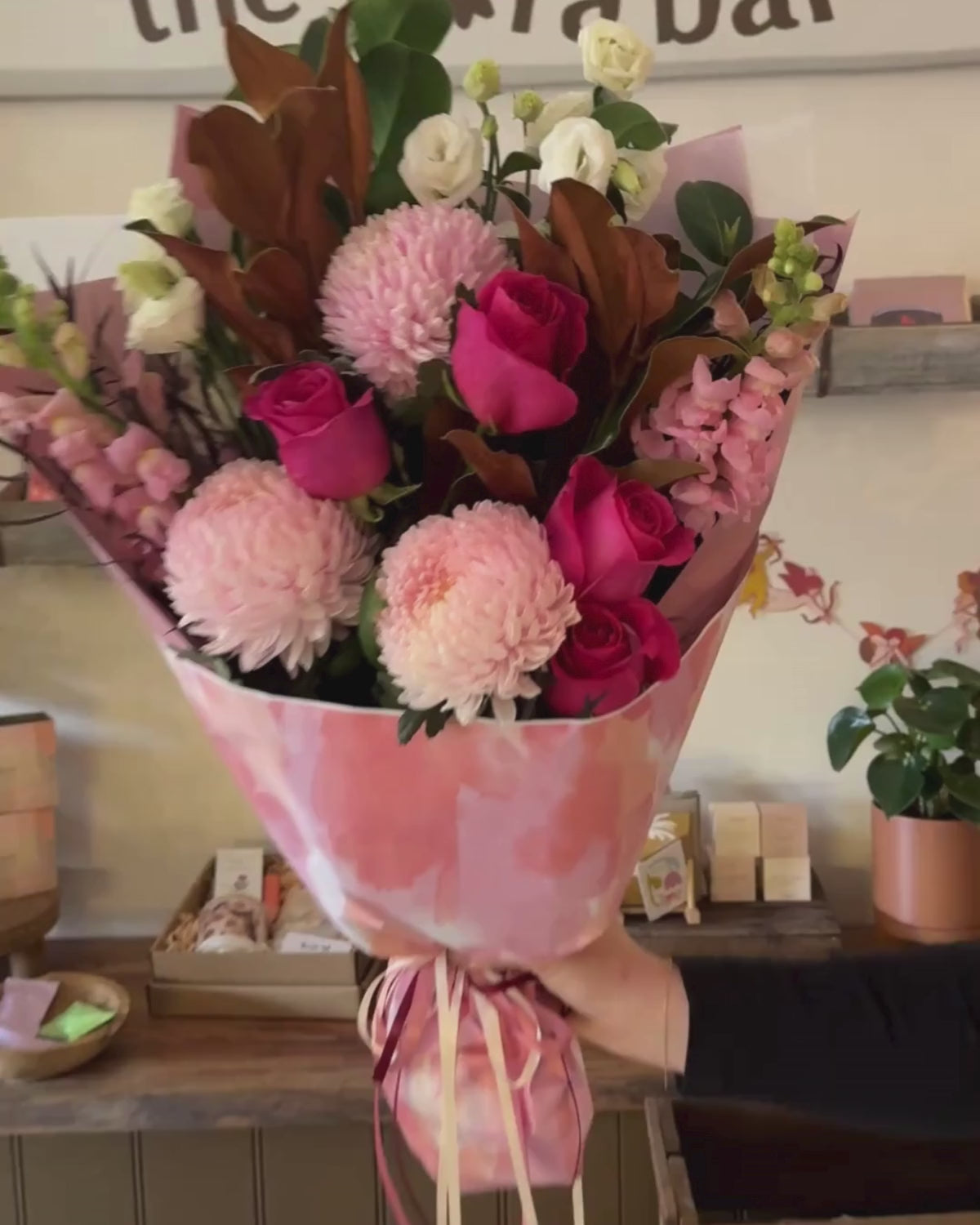 The Flora Bar Bouquet / Pink Posy Club