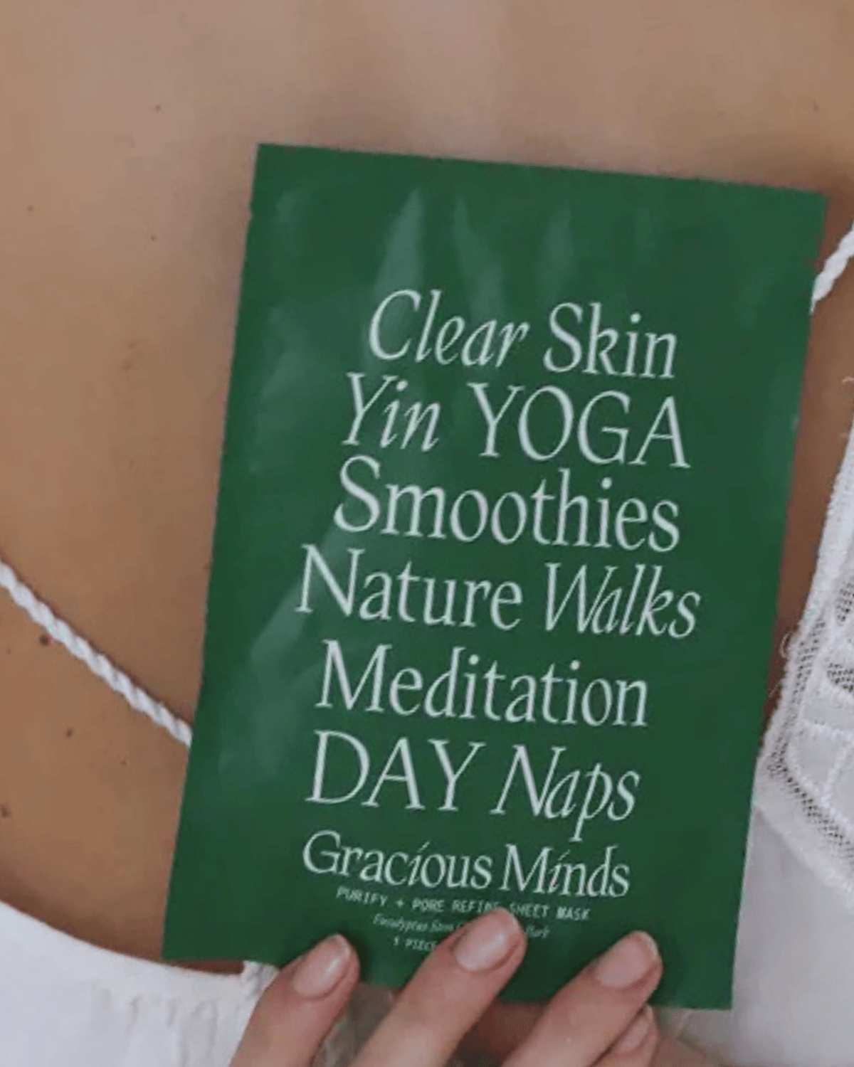 Gracious Minds - Purify and Pore Refine Sheet Face Mask