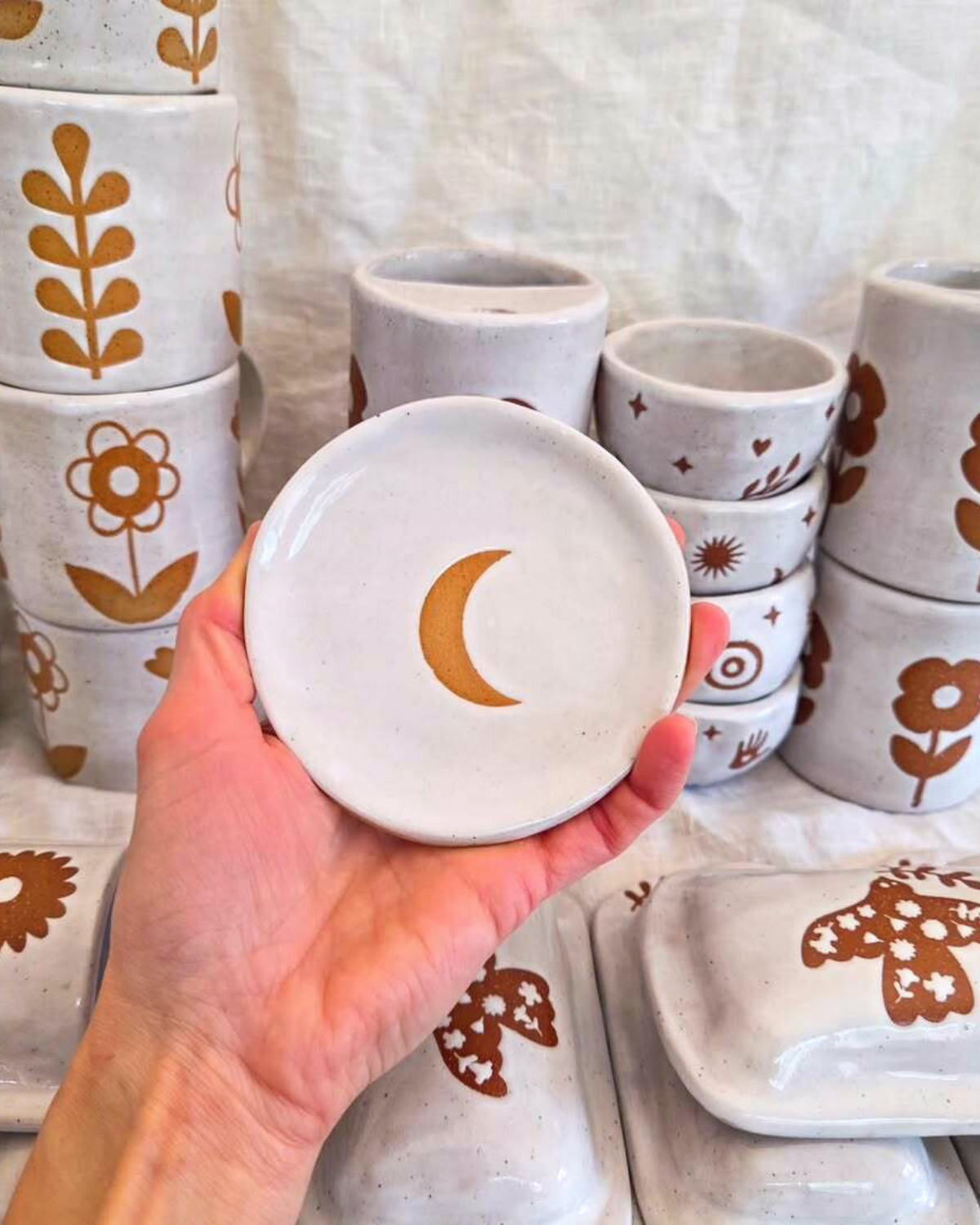Quarter Moon Trinket Dish