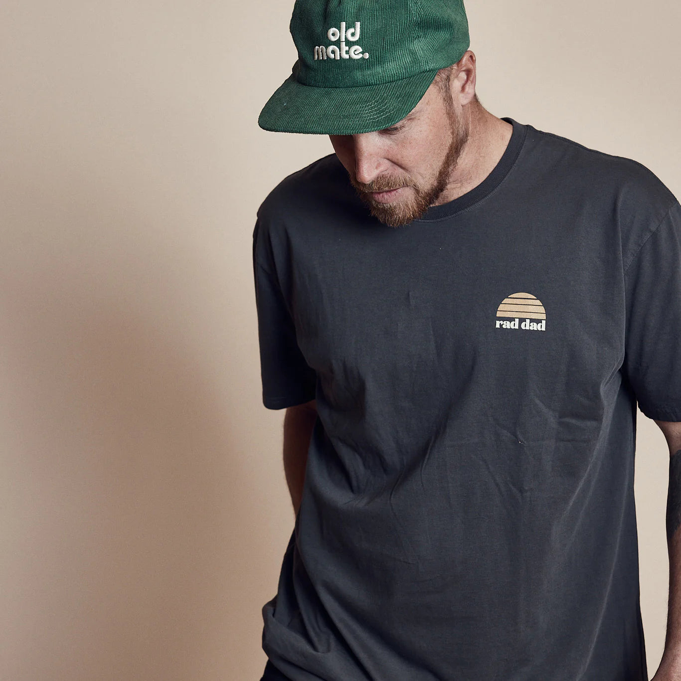 Banabae Rad Dad Tee - Washed Black