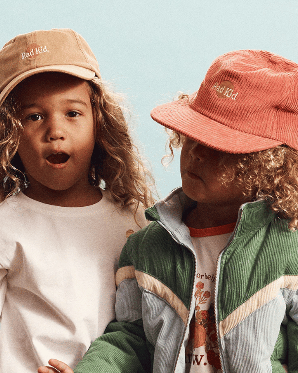 Banabae Rad Kid Pinch Front Cord Cap - Eco Red