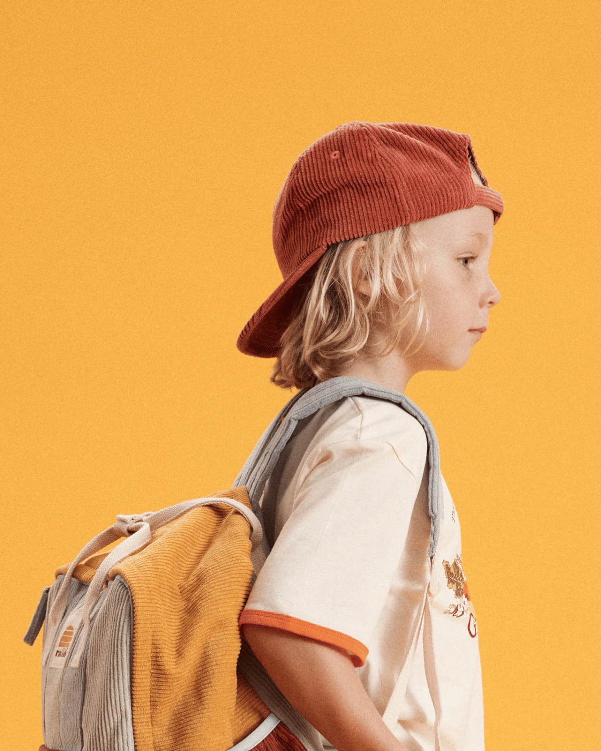 Banabae Rad Kid Pinch Front Cord Cap - Eco Red